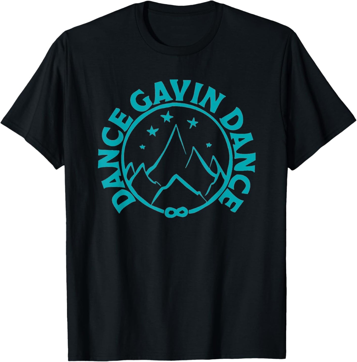 Dance Gavin Dance Graphic Design T-Shirt - T-Shirt | Black