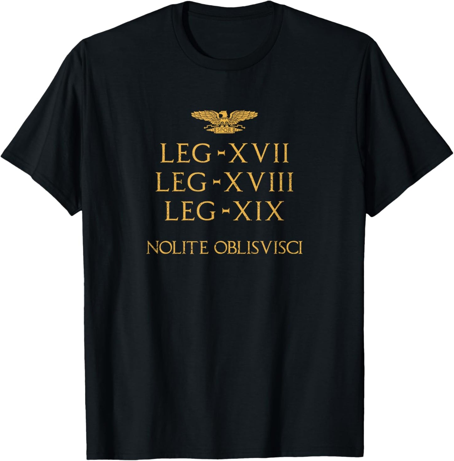 Battle in the Teutoburger Forest Varus Battle Roman Legions T-Shirt - T-Shirt | Black
