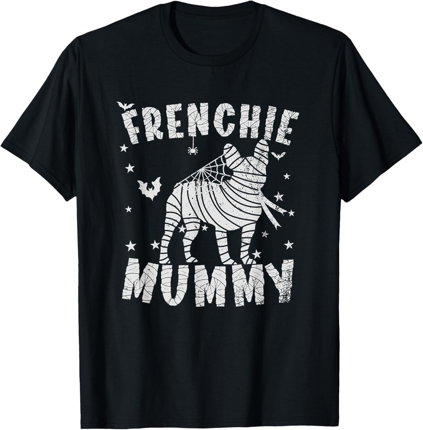 French Bulldog Mummy - Halloween T-Shirt - T-Shirt | Black