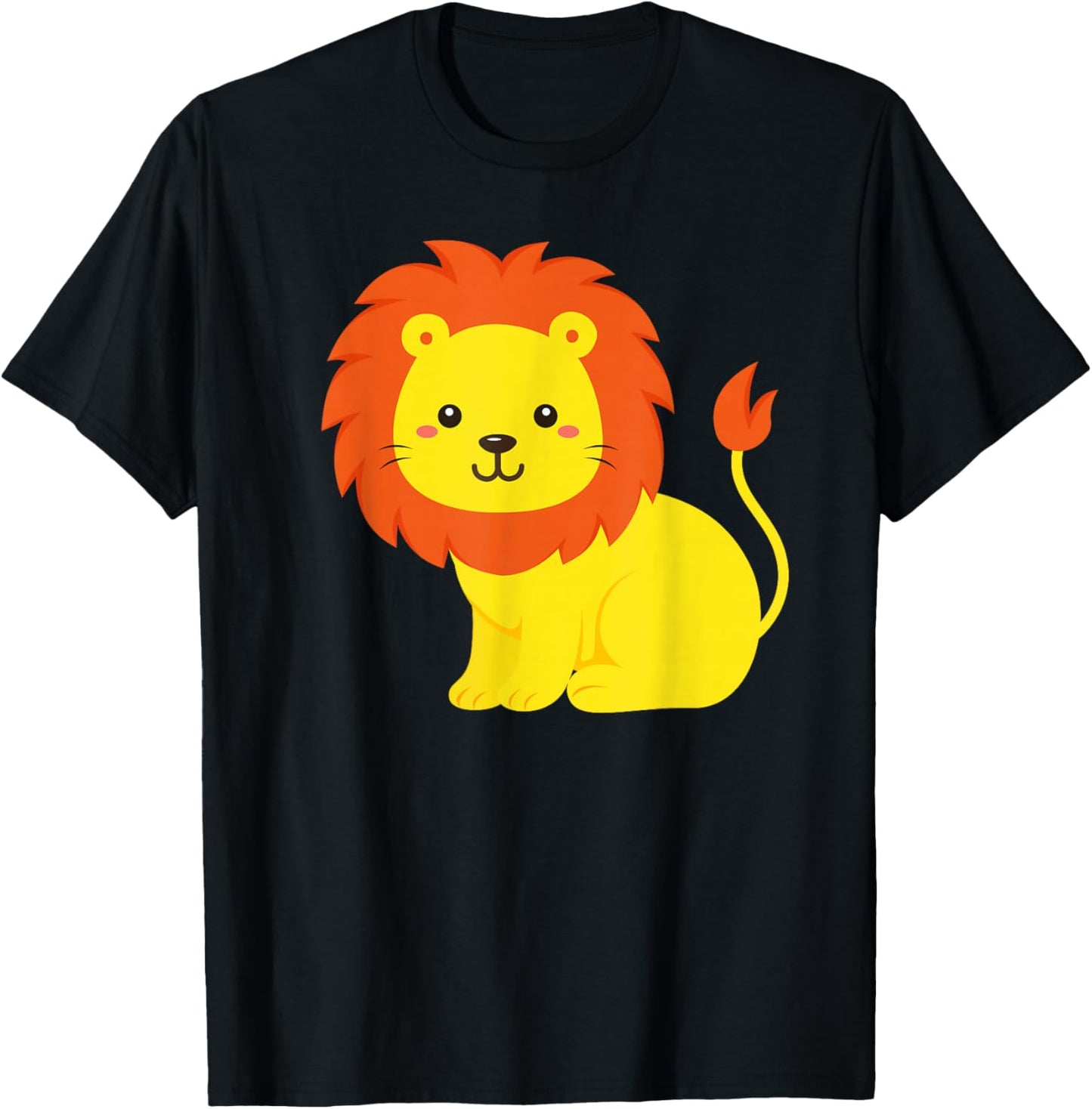 Lion Cub - Lion Baby - Little Lion - Lions T-Shirt - T-Shirt | Black