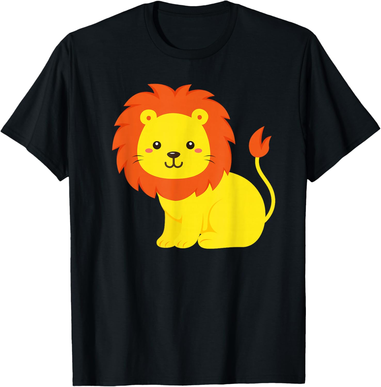 Lion Cub - Lion Baby - Little Lion - Lions T-Shirt - T-Shirt | Black