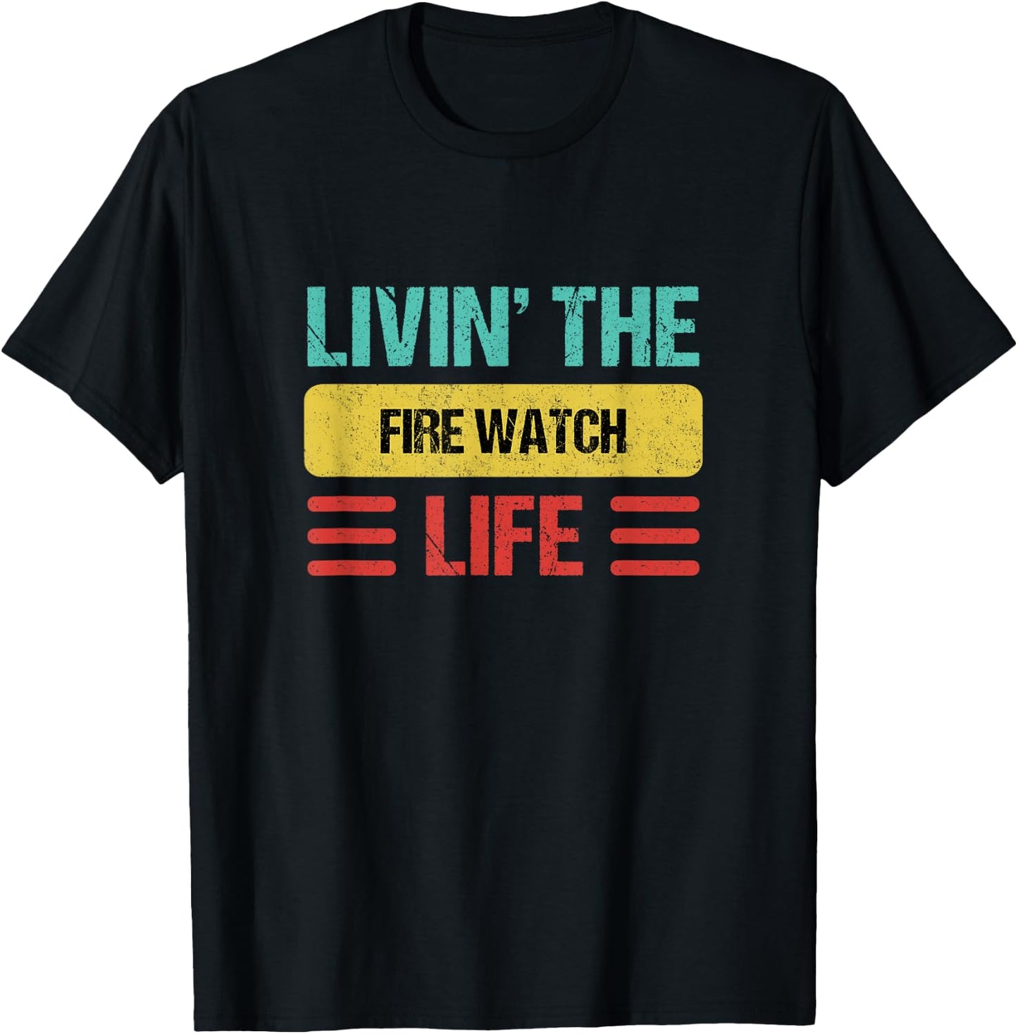 Fire Watch T-Shirt - T-Shirt | Black