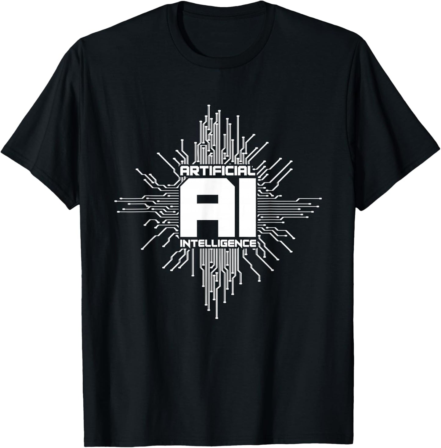 Artificial Intelligence AI | Computer Science T-Shirt - T-Shirt | Black