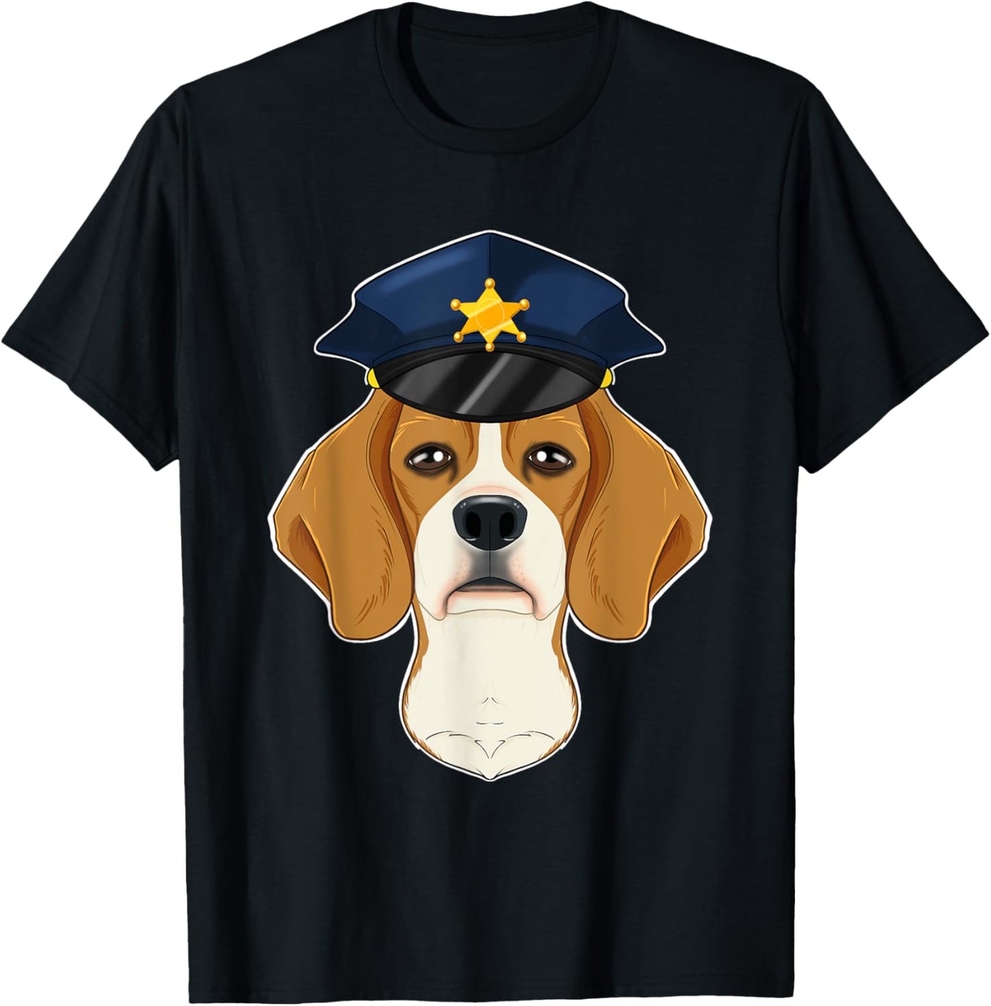 Canine Handler I Police Dog I Police Beagle T-Shirt - T-Shirt | Black