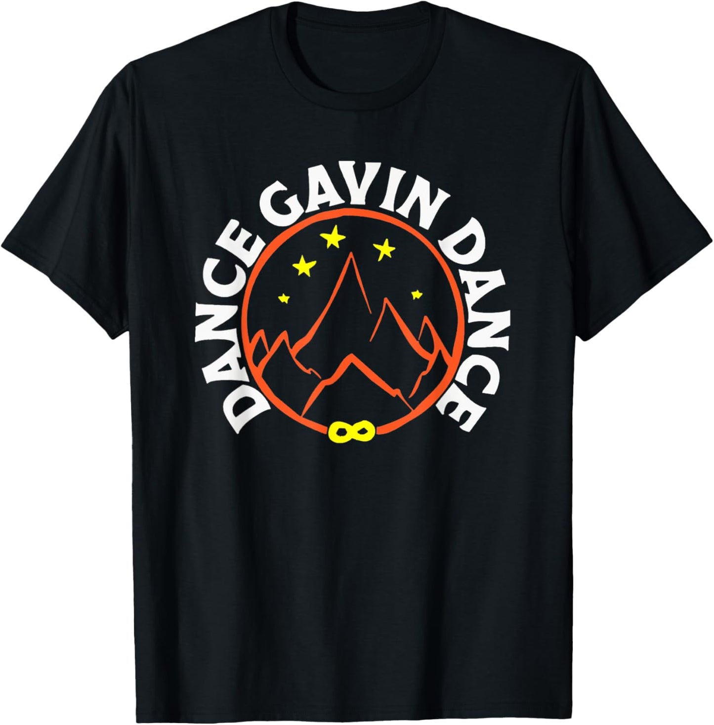 Dance Gavin Dance Graphic Design T-Shirt - T-Shirt | Black