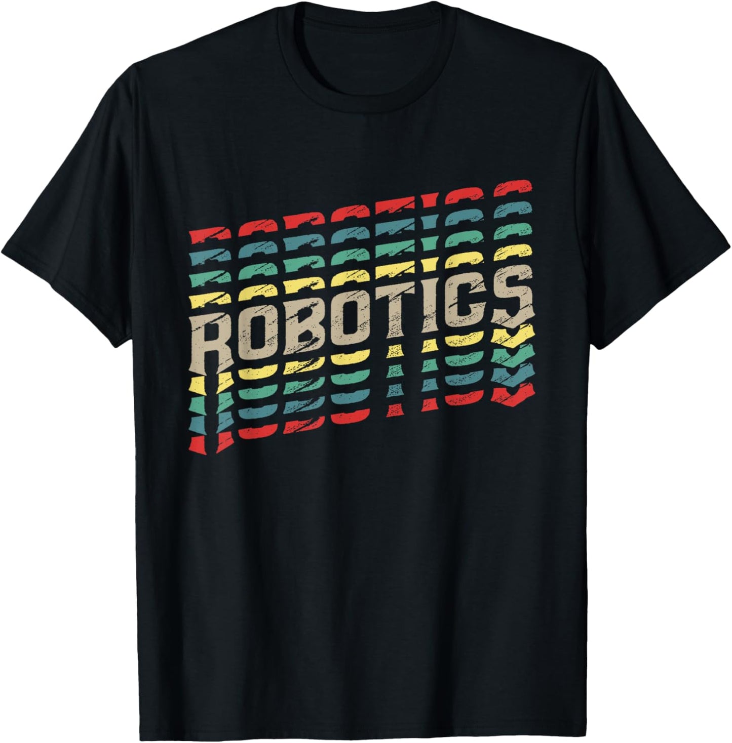 Robotics - Robot Builder Engineer Engineering Cyborg T-Shirt - T-Shirt | Black