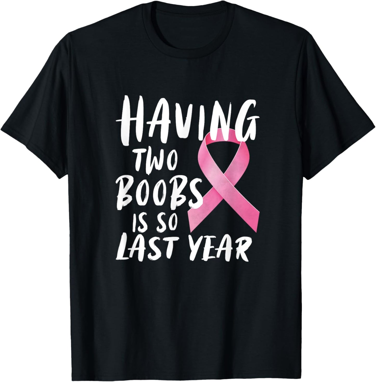 Funny Breast Cancer Design - Mastectomy Recovery T-Shirt - T-Shirt | Black