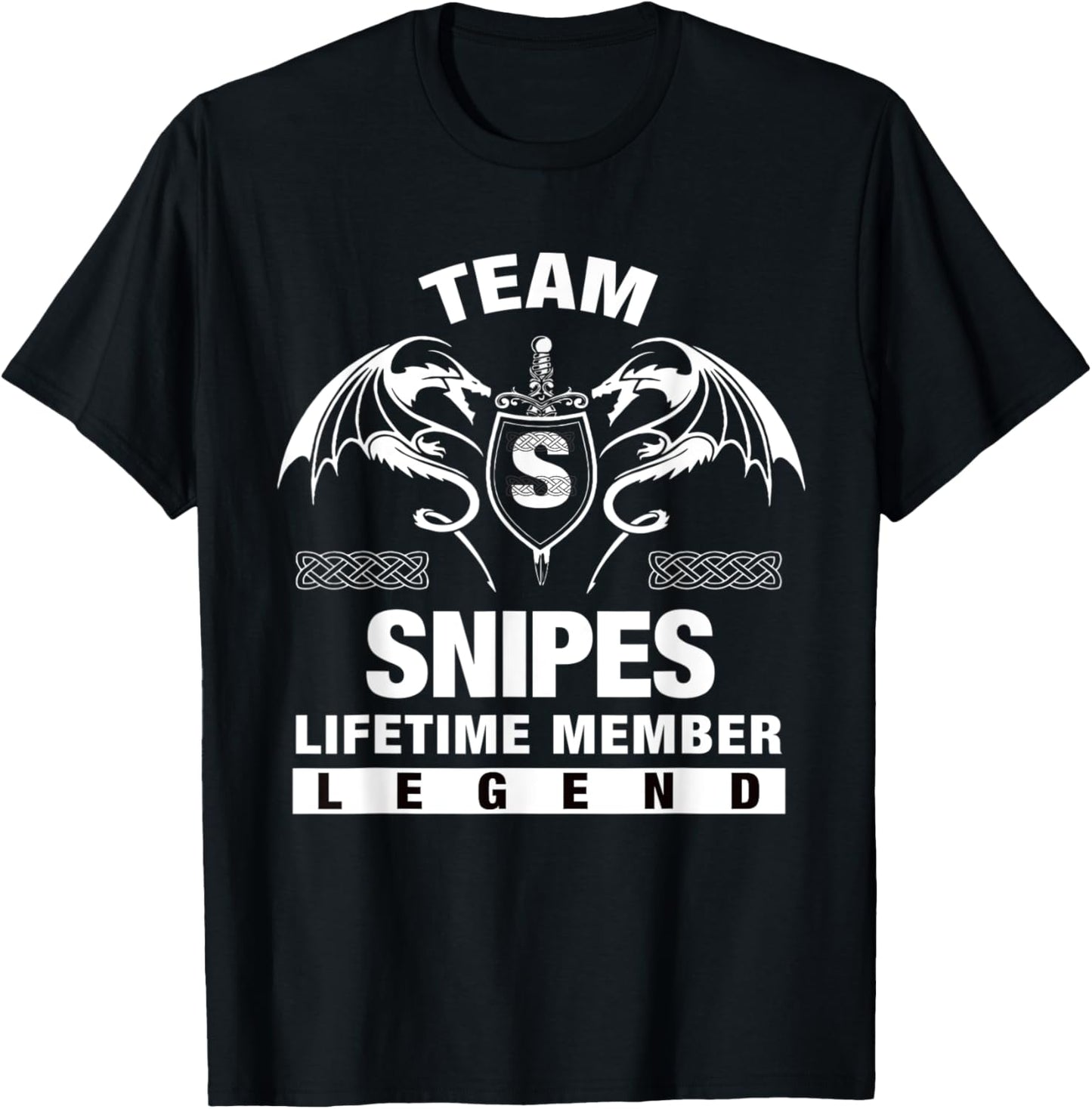 Team SNIPES Lifetime Member Gifts T-Shirt - T-Shirt | Black