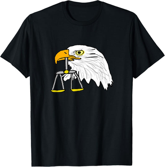 Legal Eagle T-Shirt - T-Shirt | Black
