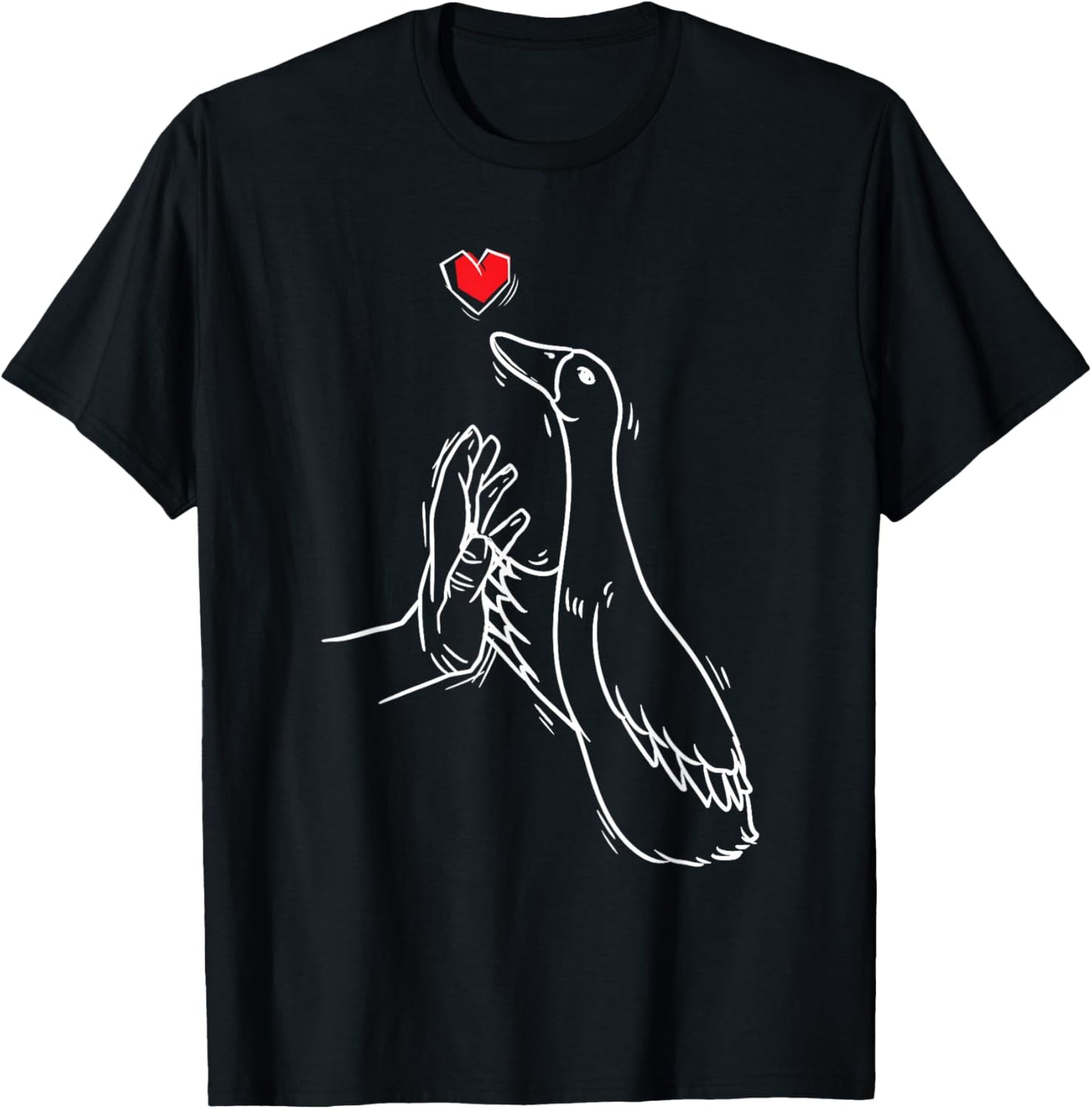 Indian runner duck T-Shirt - T-Shirt | Black