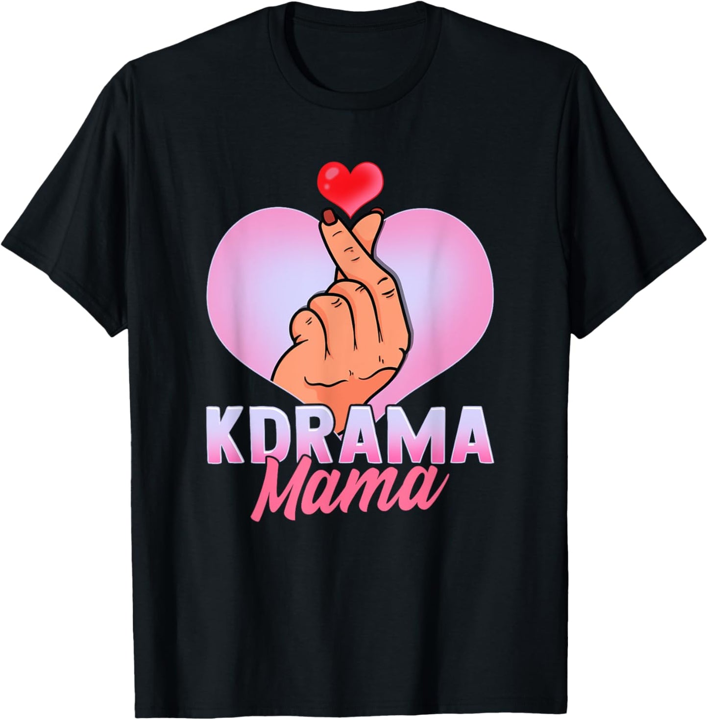 KDrama Mama Funny K-Drama Korean Drama Fan Mother Mom Cool T-Shirt - T-Shirt | Black