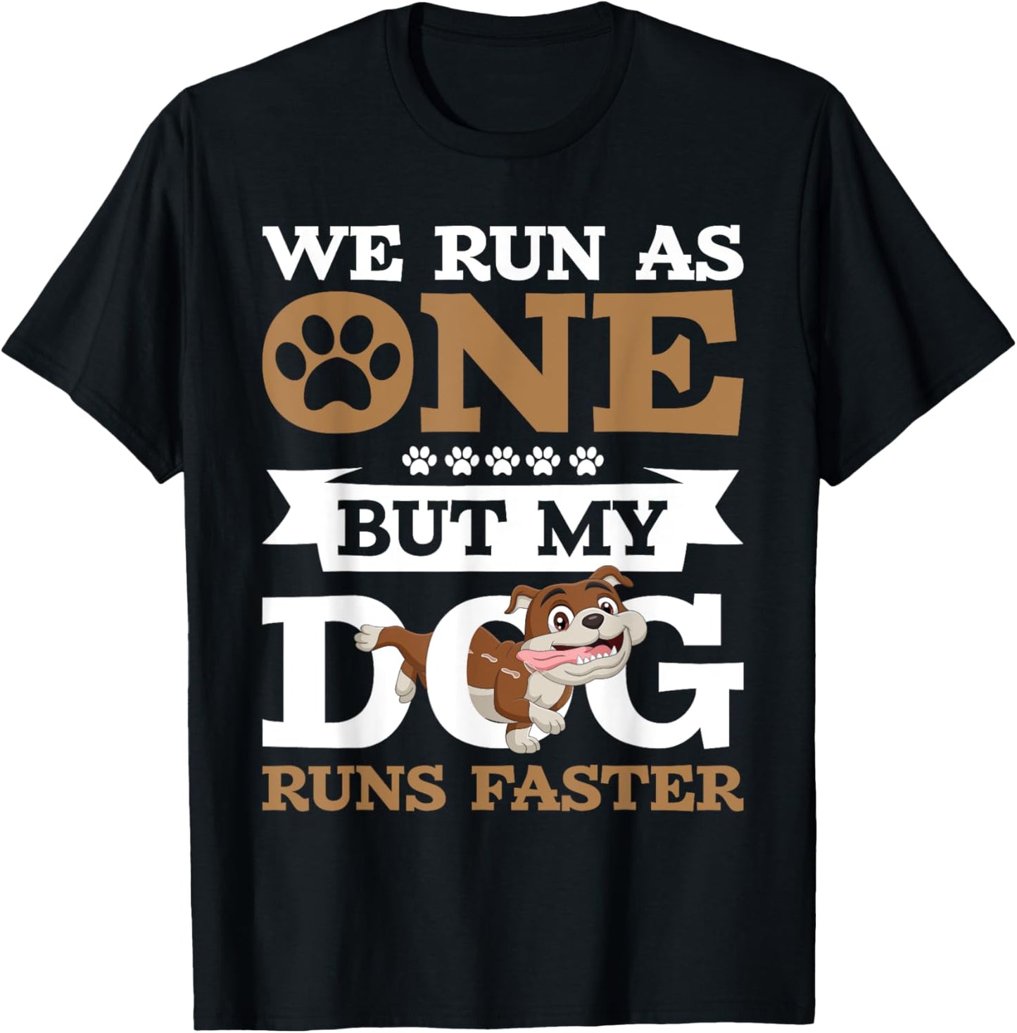 We Run As One - Dog Trainer Animal Lover Pet Owner Women Kids T-Shirt - T-Shirt | Black