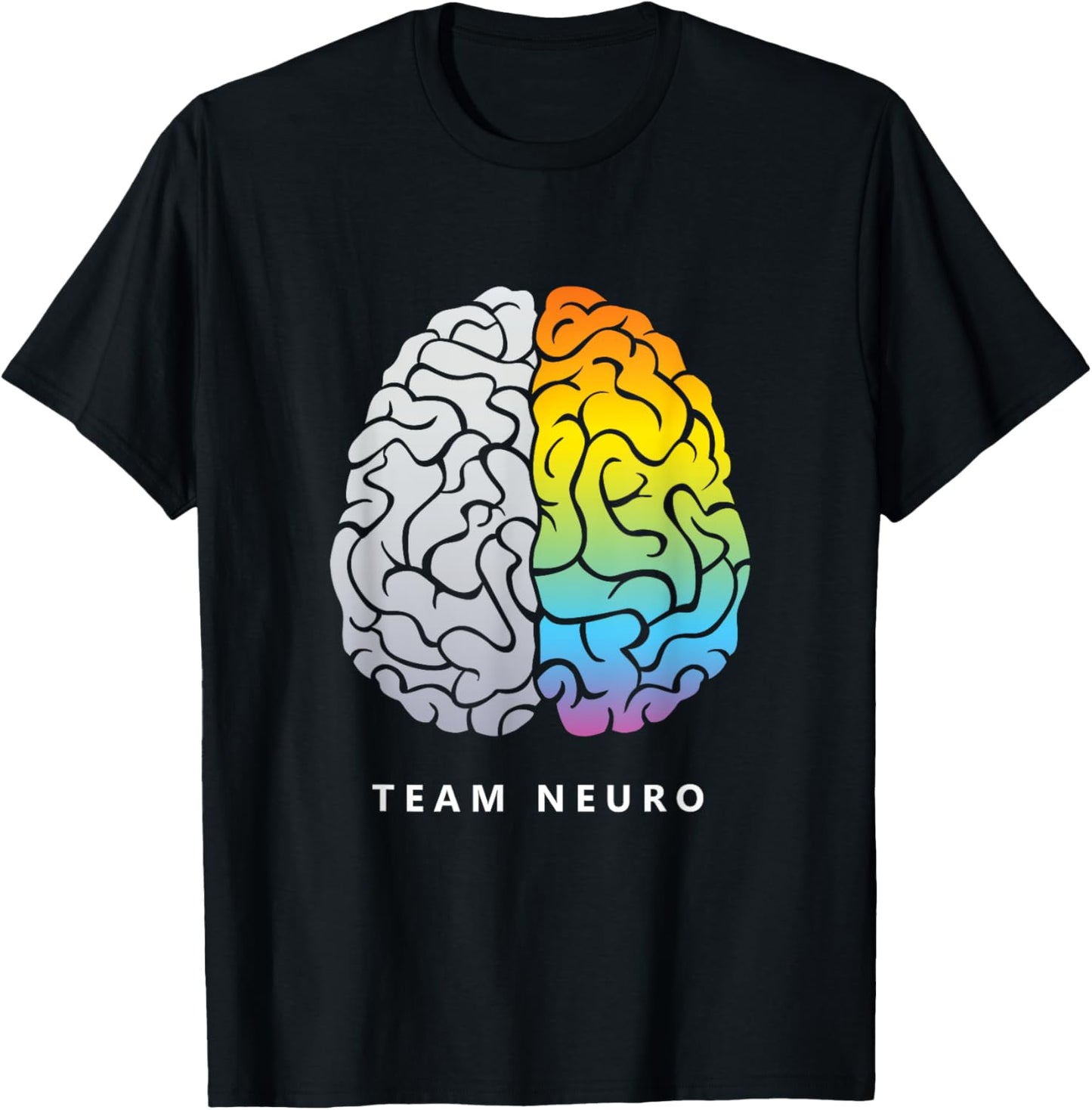 Team Neuro Neurosurgeon Neurosurgery Neurology Brain Doctor T-Shirt - T-Shirt | Black