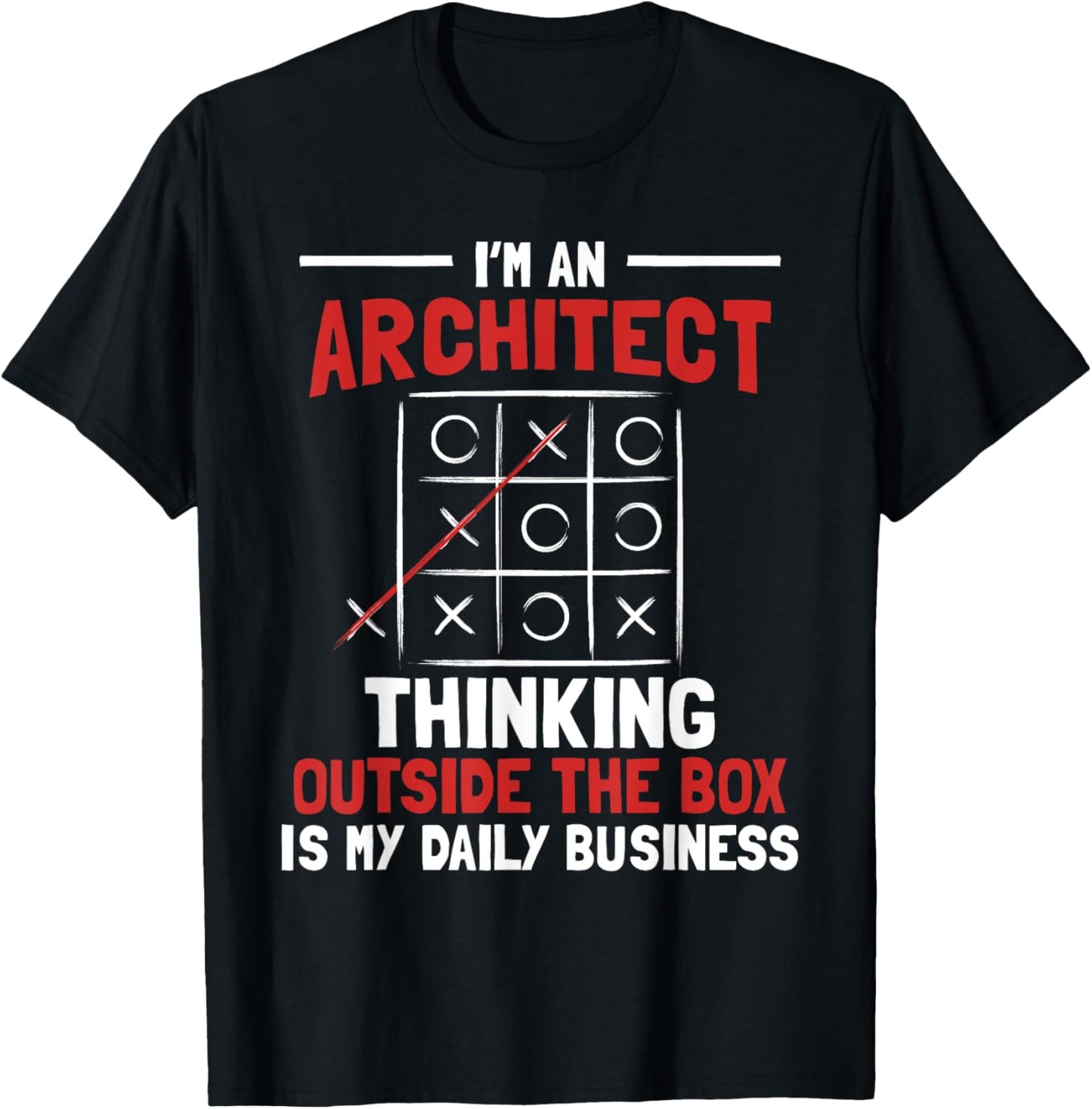 I'm an Architect - Architectural Design Artwork Real Estate T-Shirt - T-Shirt | Black