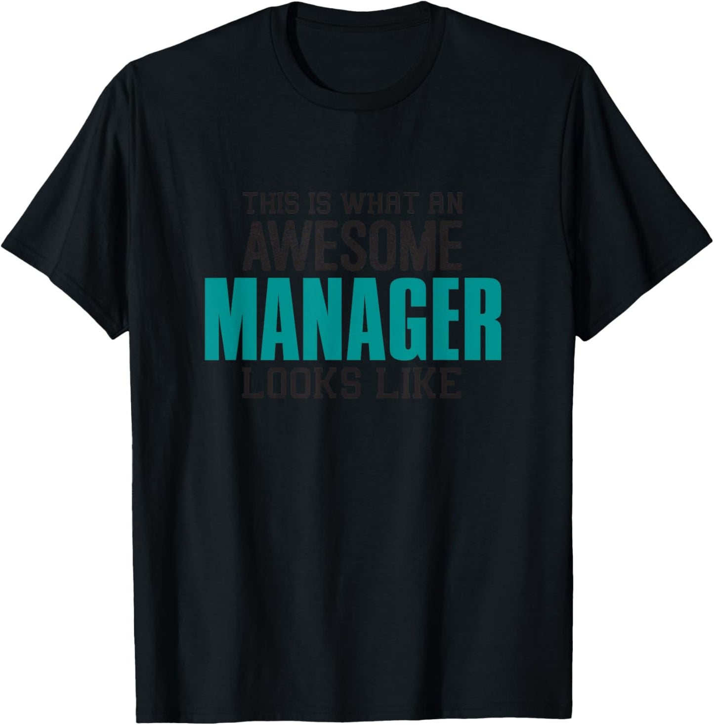 This is how a cool manager looks like a Funny work colleague T-Shirt - T-Shirt | Black