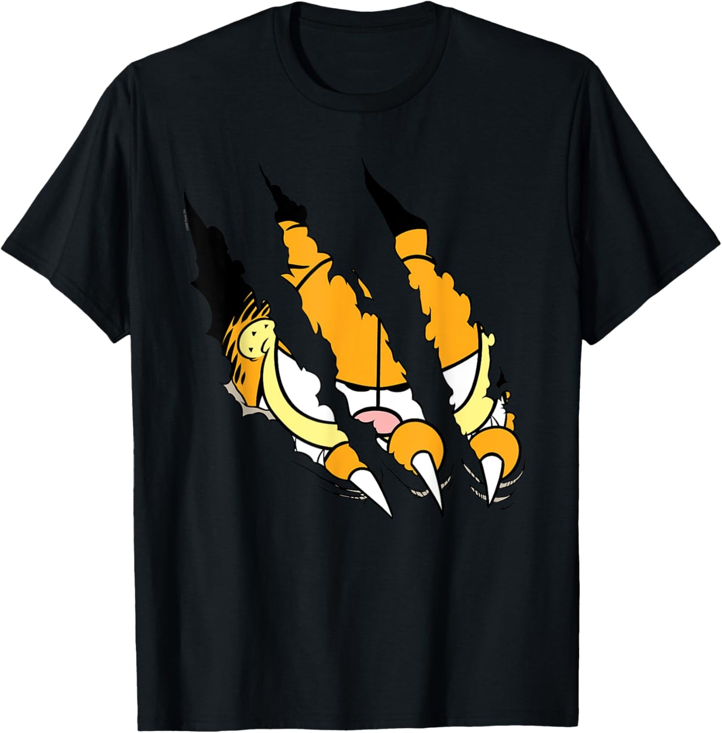 Garfield Claws T-Shirt - T-Shirt | Black