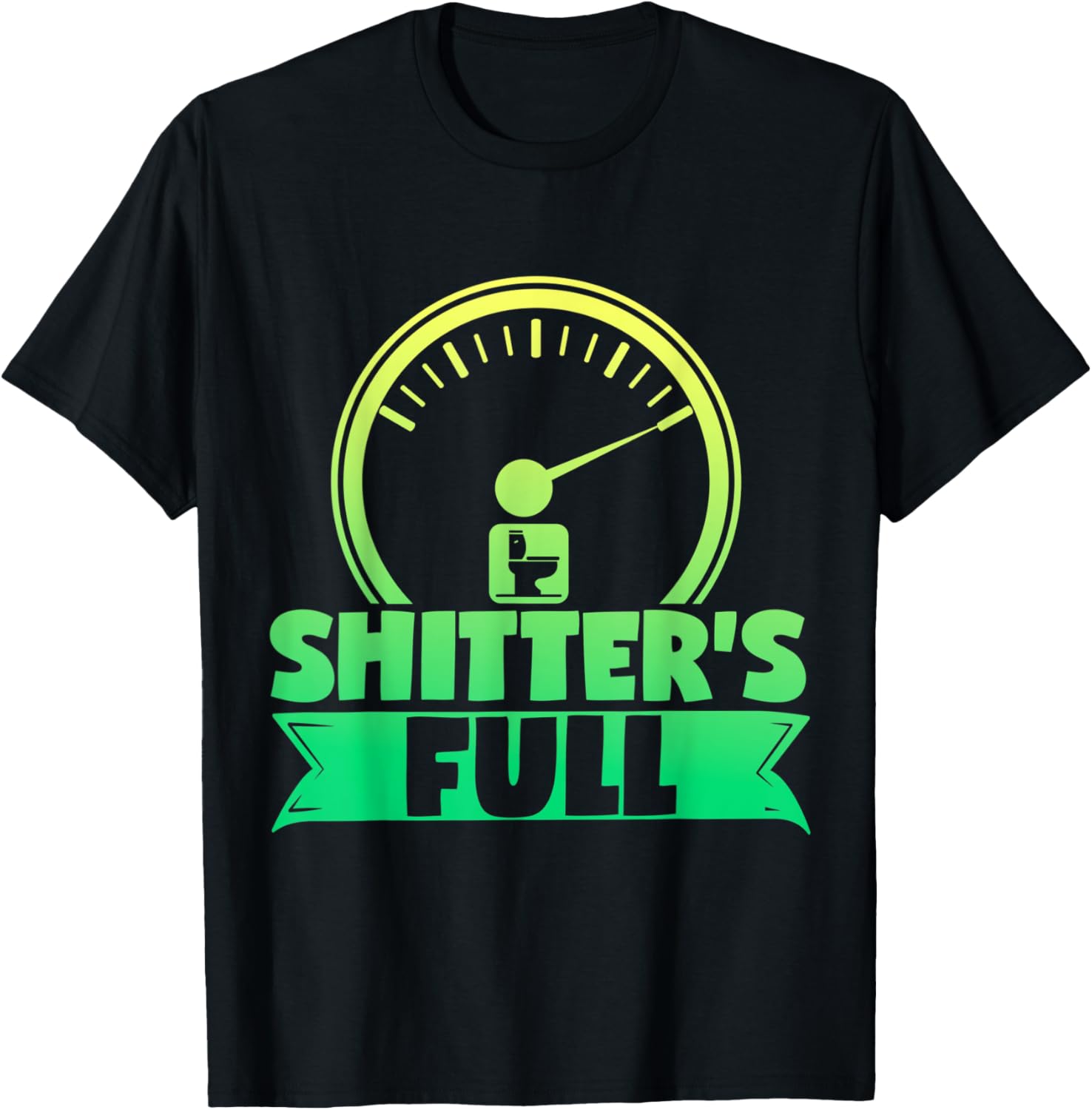 Motorhome RV Camping Camper ShitterS Full T-Shirt - T-Shirt | Black