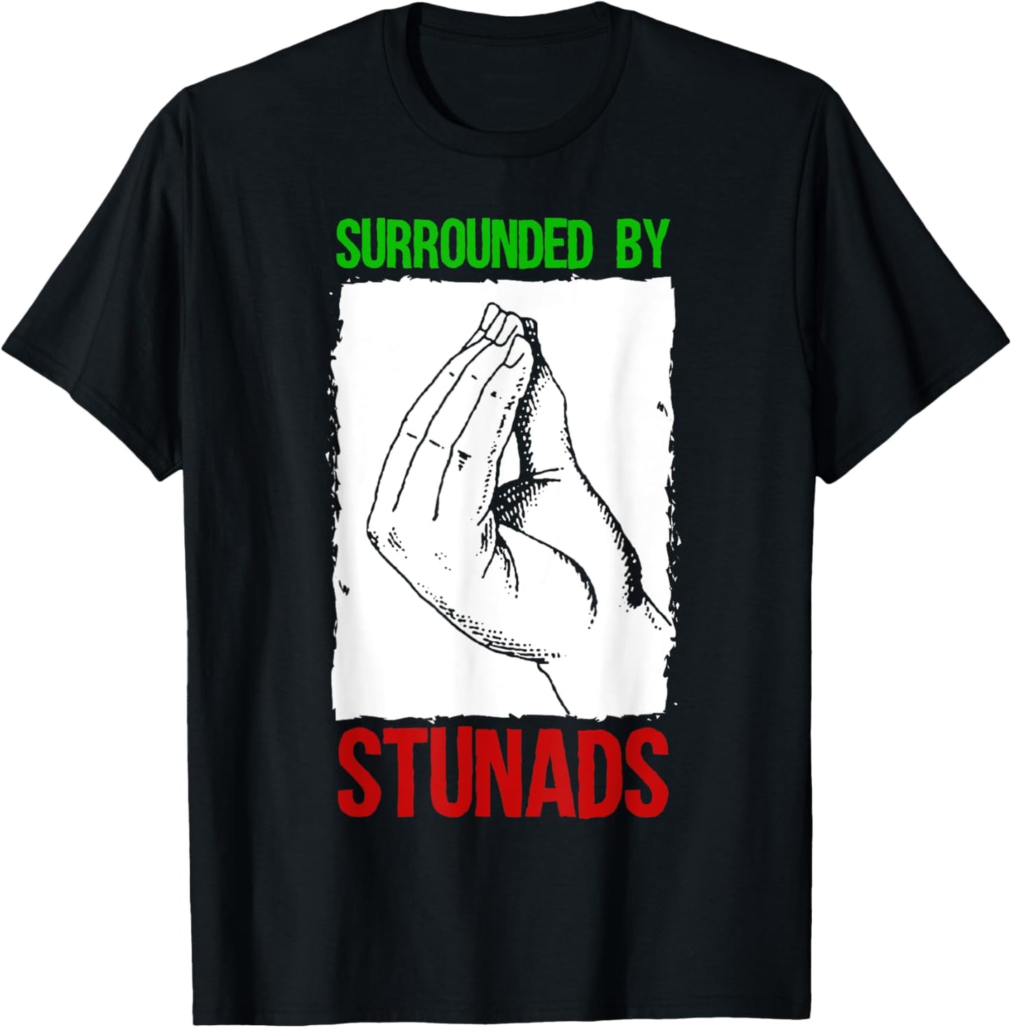 Funny Italian Design Men Women Italy Italian Hand Gesture T-Shirt - T-Shirt | Black