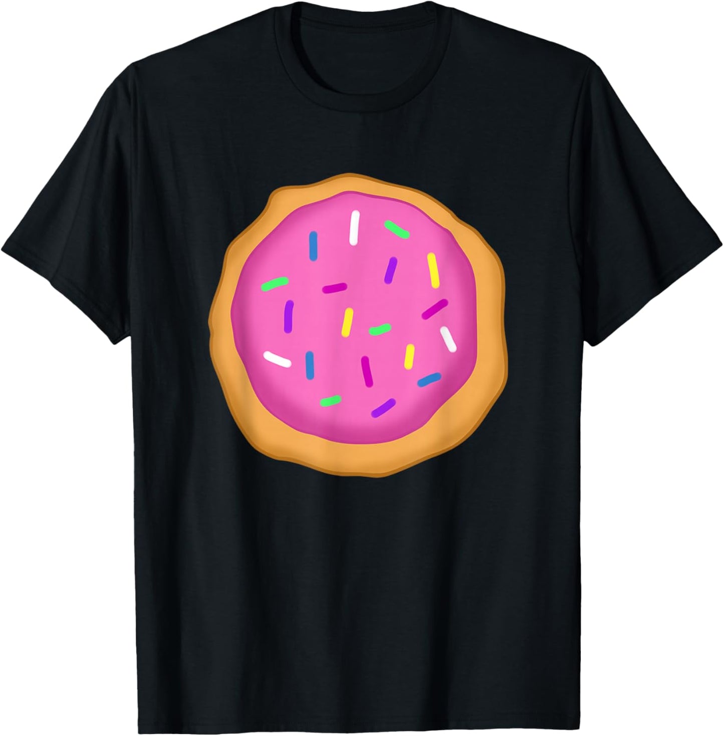 Pink Sugar Cookie Costume Scout Cookie Lover Dealer Baker T-Shirt - T-Shirt | Black