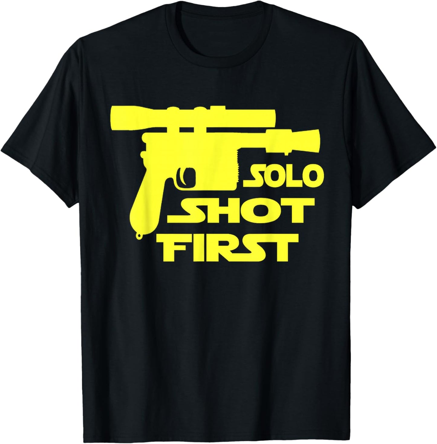 Solo Shot First T-Shirt - T-Shirt | Black