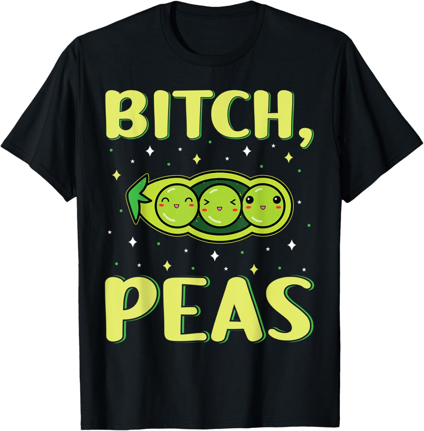 Gangster Chef Culinary Badass Mamas Cooking Bitch Peas T-Shirt - T-Shirt | Black