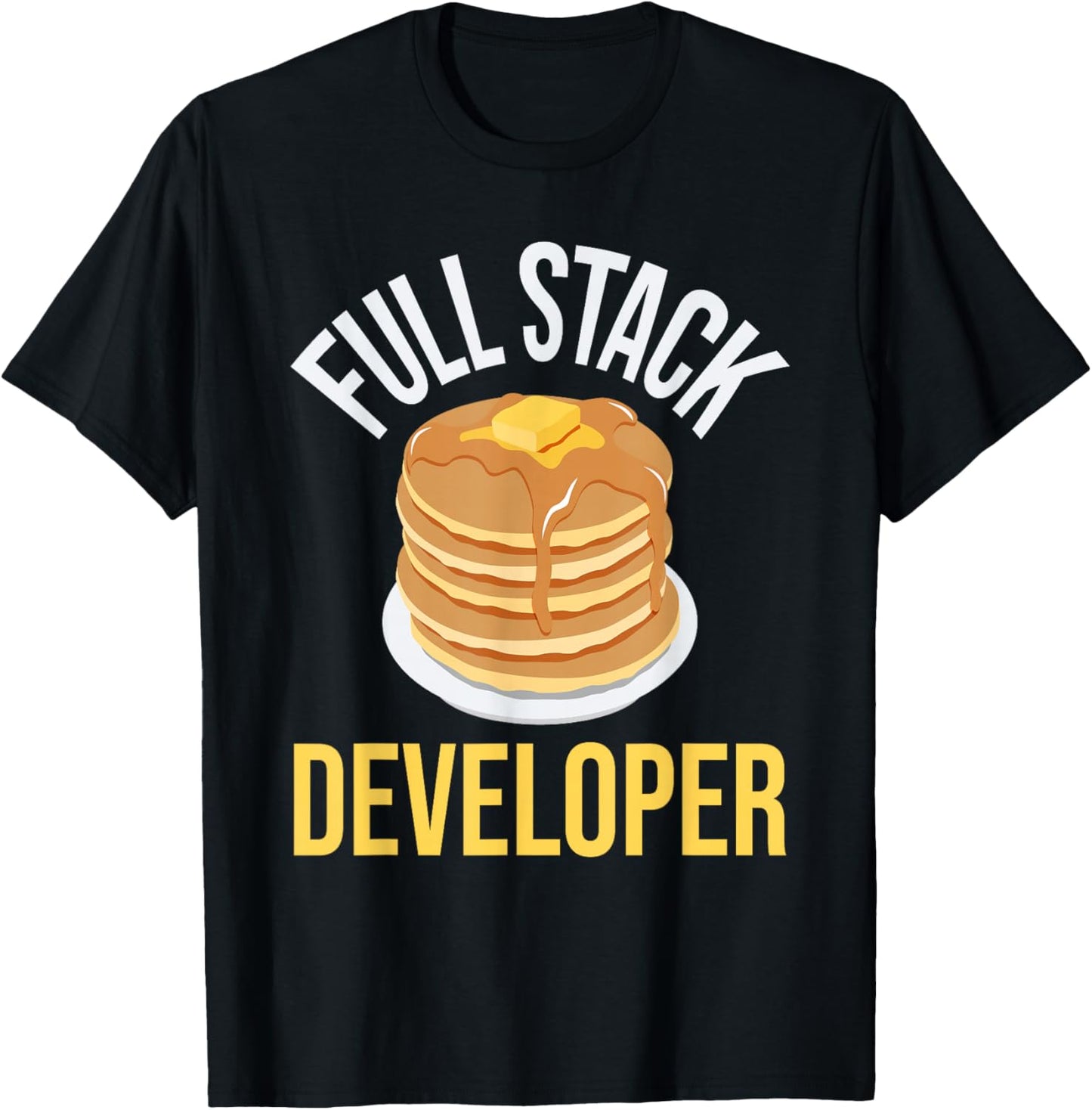 Full Stack Developer - Computer Science Programmer Coding T-Shirt - T-Shirt | Black