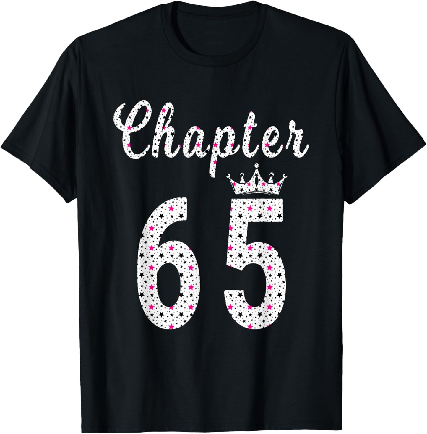 65th Birthday T-Shirt - T-Shirt | Black