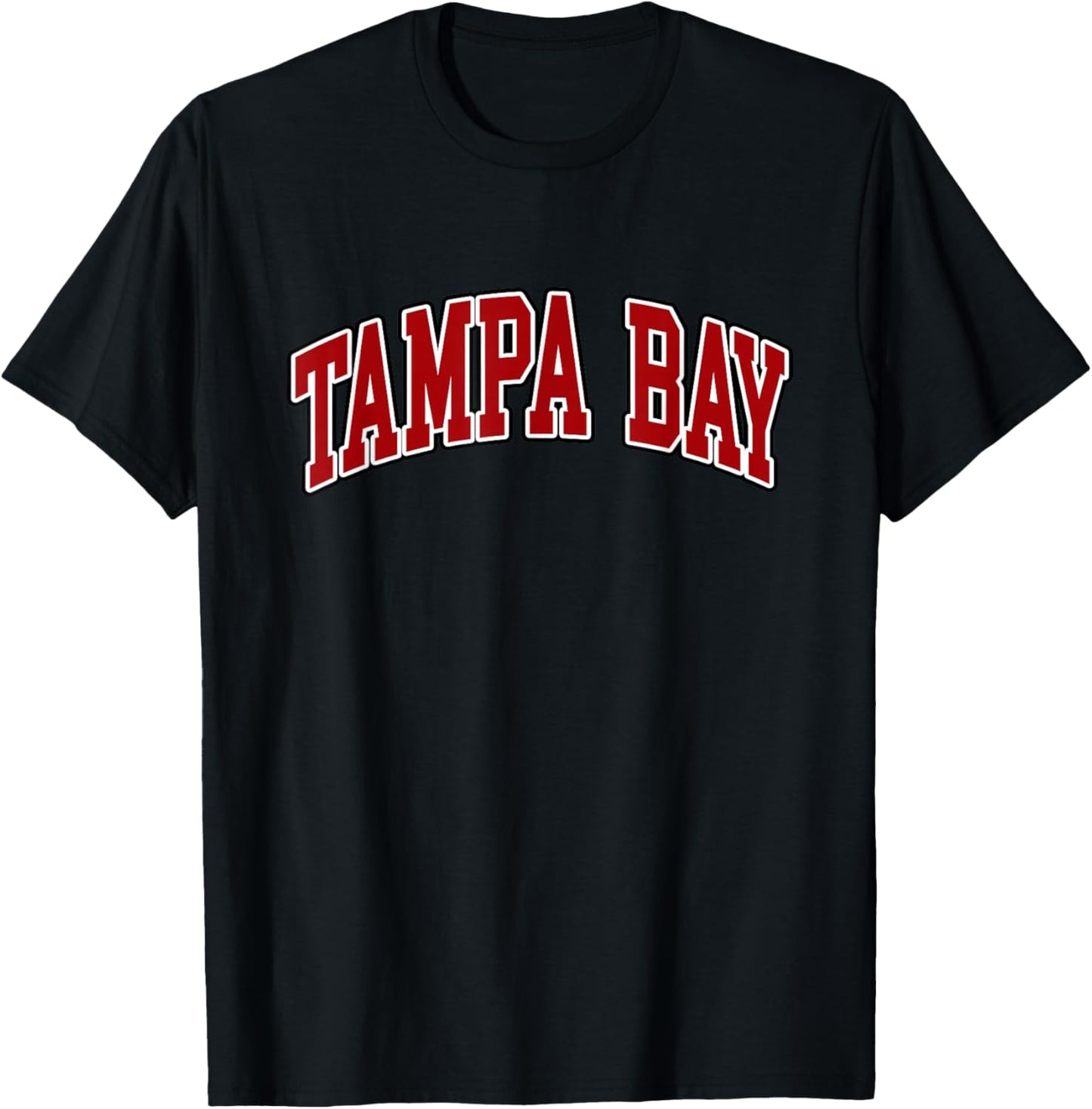 Tampa Bay Florida - Throwback Design - Classic T-Shirt - T-Shirt | Black
