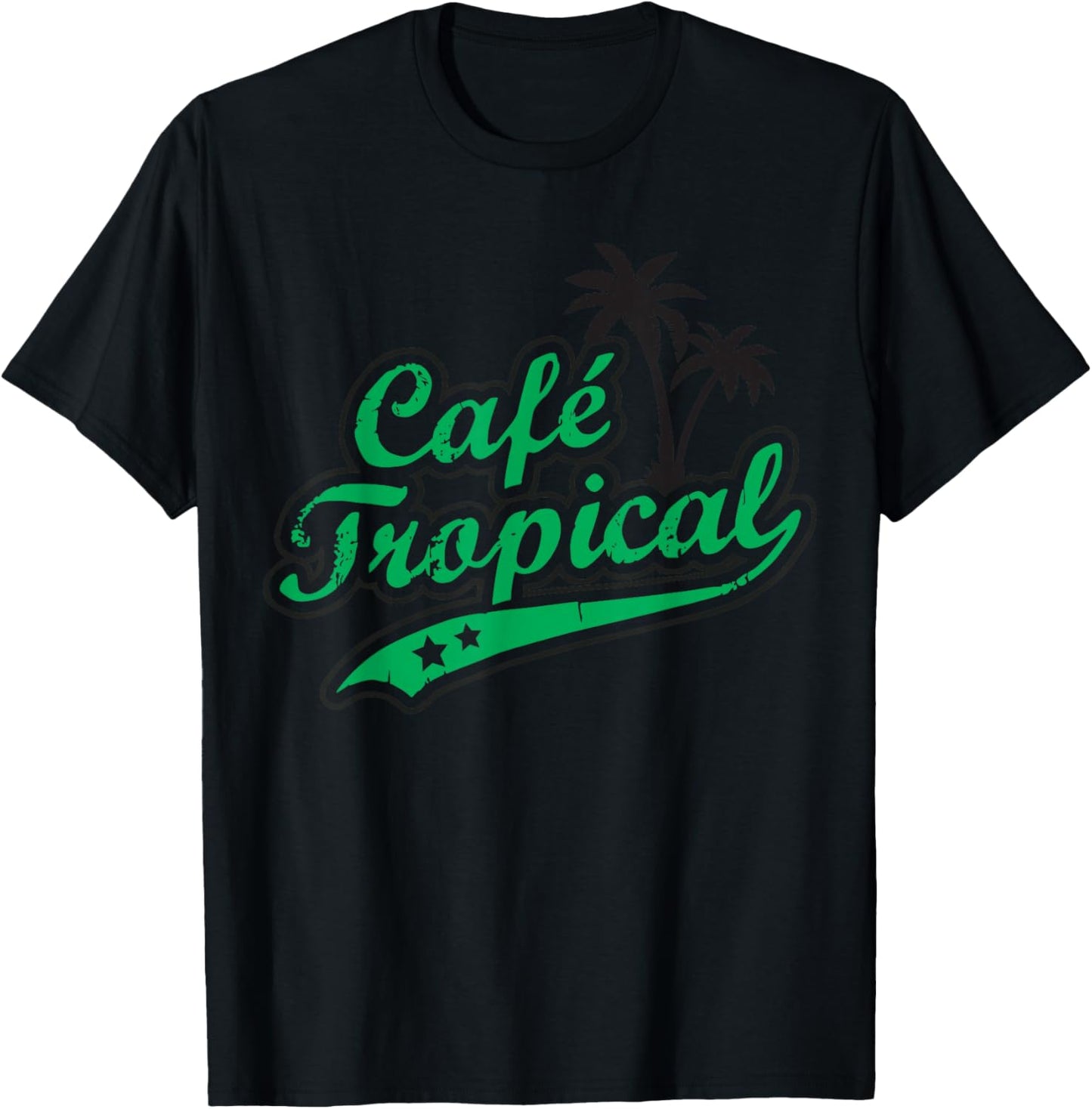 Cafe Tropical Tropical Cafe T-Shirt - T-Shirt | Black