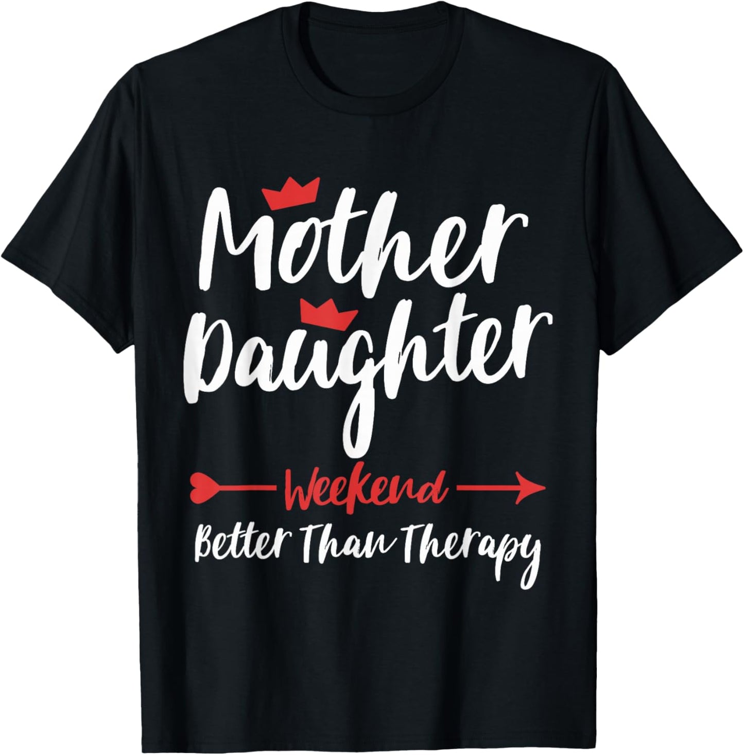 Mother Daughter Weekend Trip Vacation Mom Daughter Travel T-Shirt - T-Shirt | Black