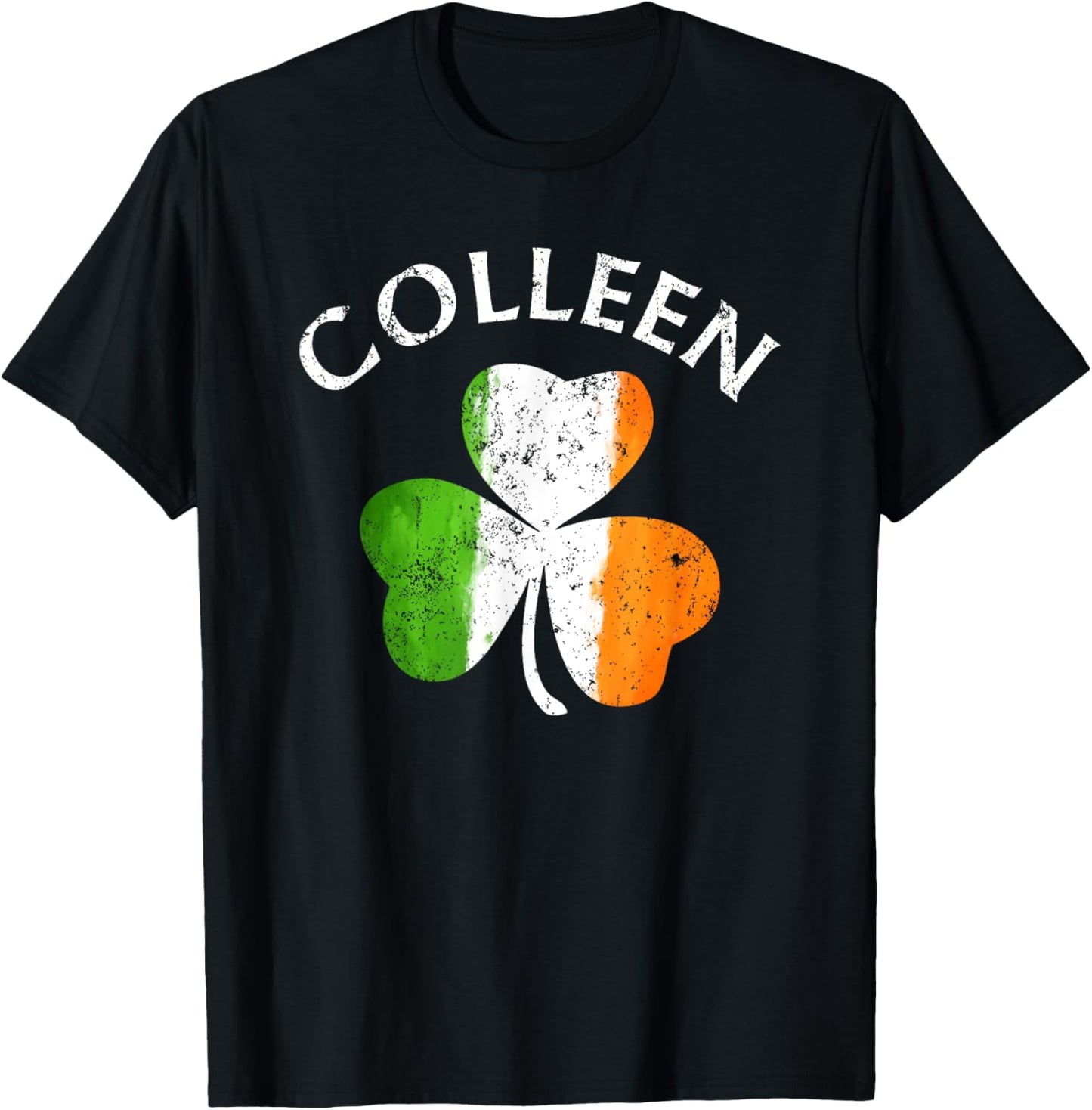 Colleen Name Gift - Lucky Irish Pride T-Shirt - T-Shirt | Black