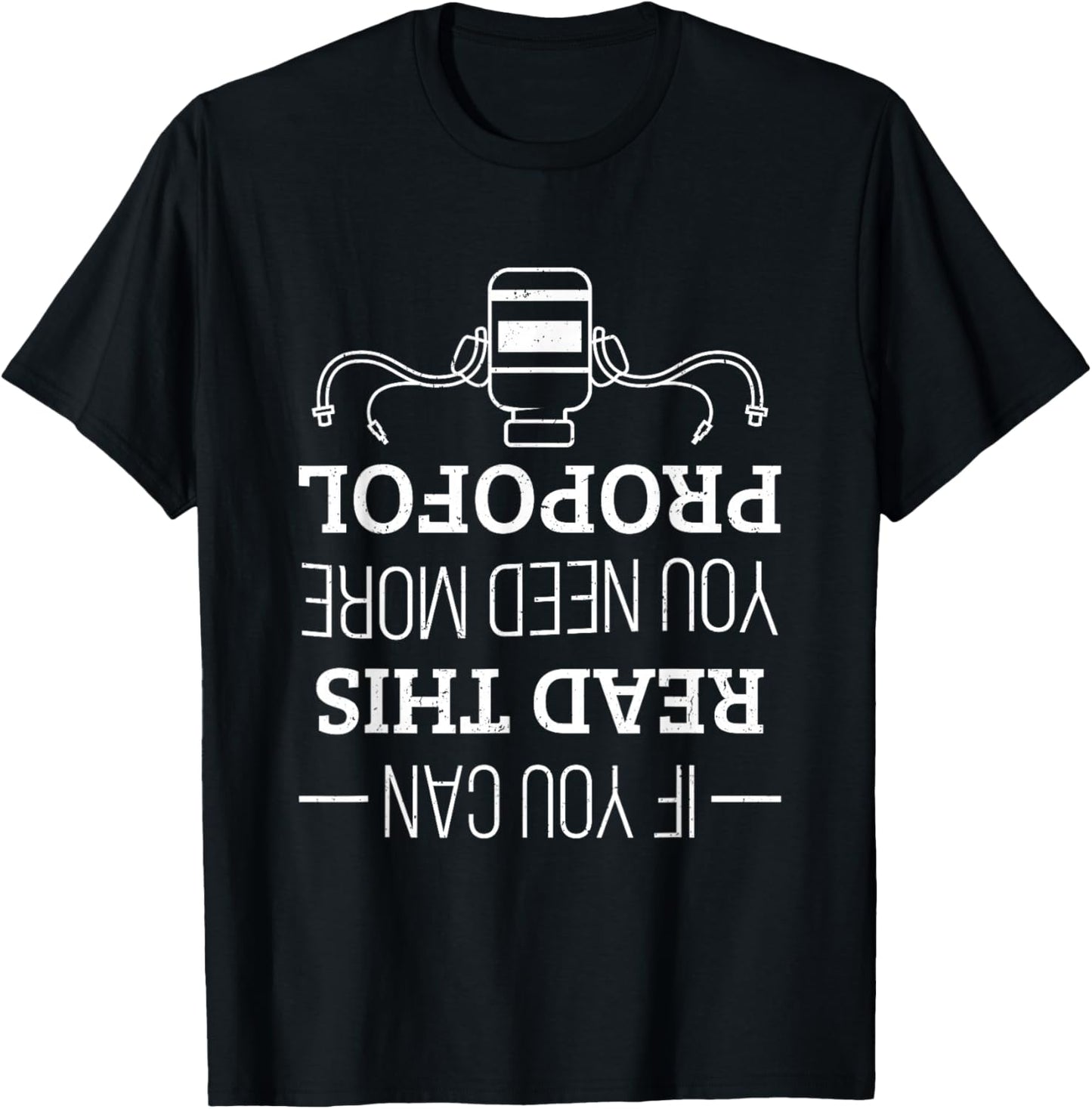 Anesthesia Shirt For Anesthesiologist Nurse CRNA T-Shirt - T-Shirt | Black