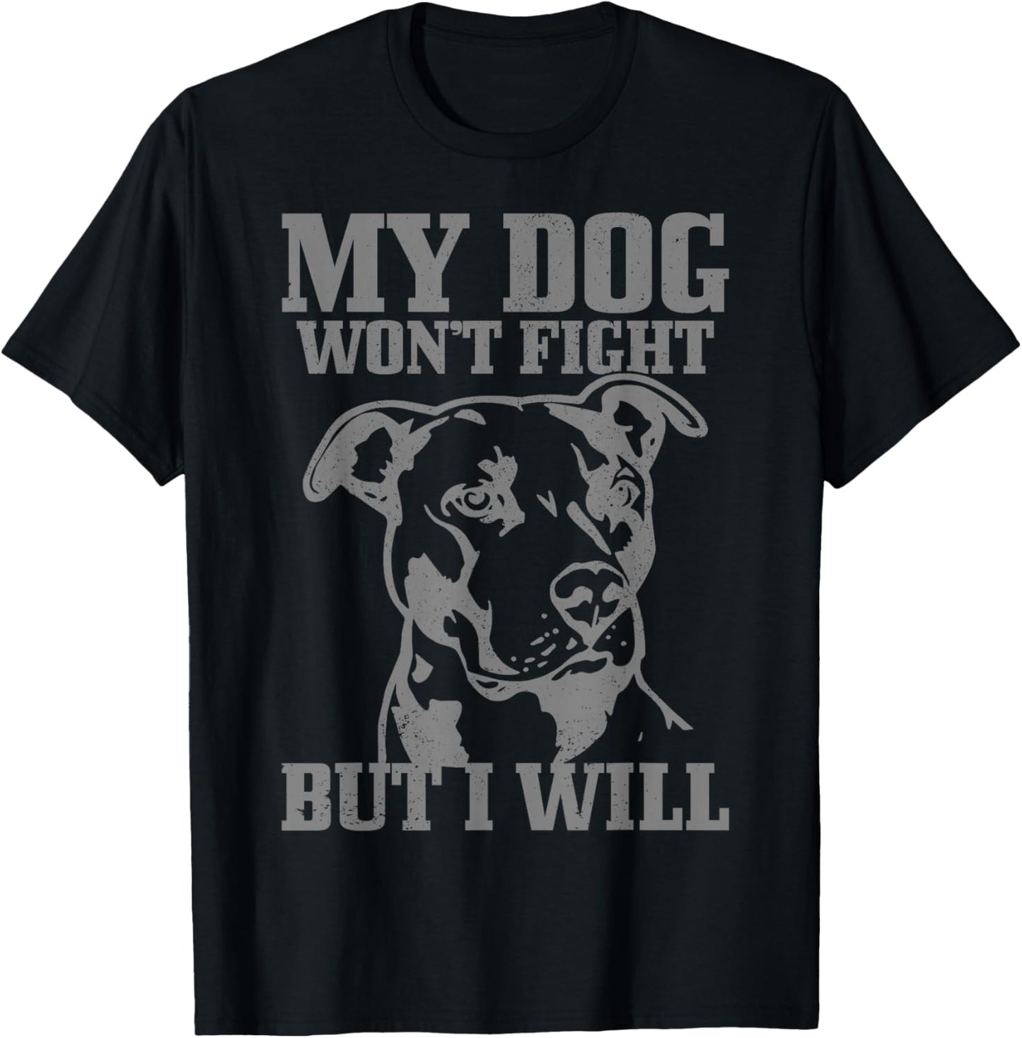 Pitbull Funny Dog Pitbull Mom Pitbull Dad T-Shirt - T-Shirt | Black