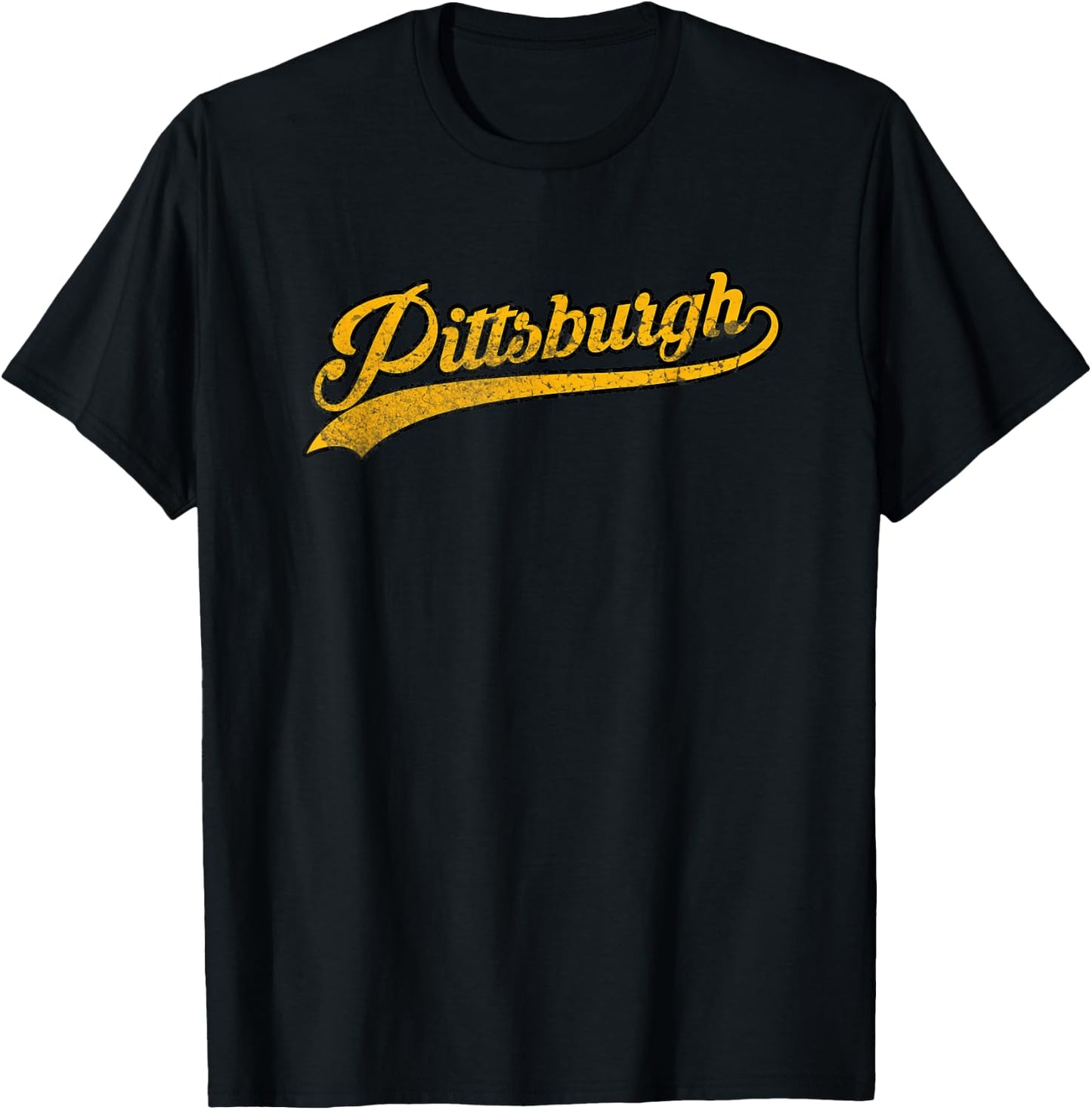 Pittsburgh vintage city T-Shirt - T-Shirt | Black