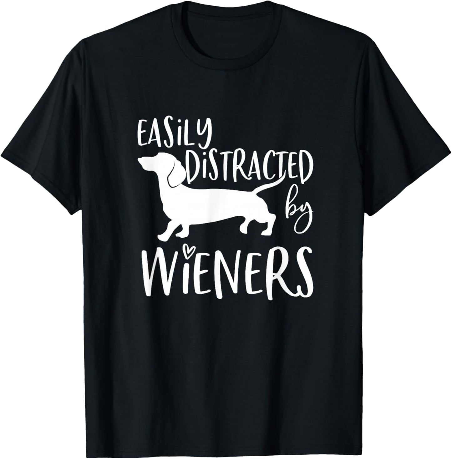 Weiner Dog Apparel Women's Dachshund Doxie Mom T-Shirt - T-Shirt | Black
