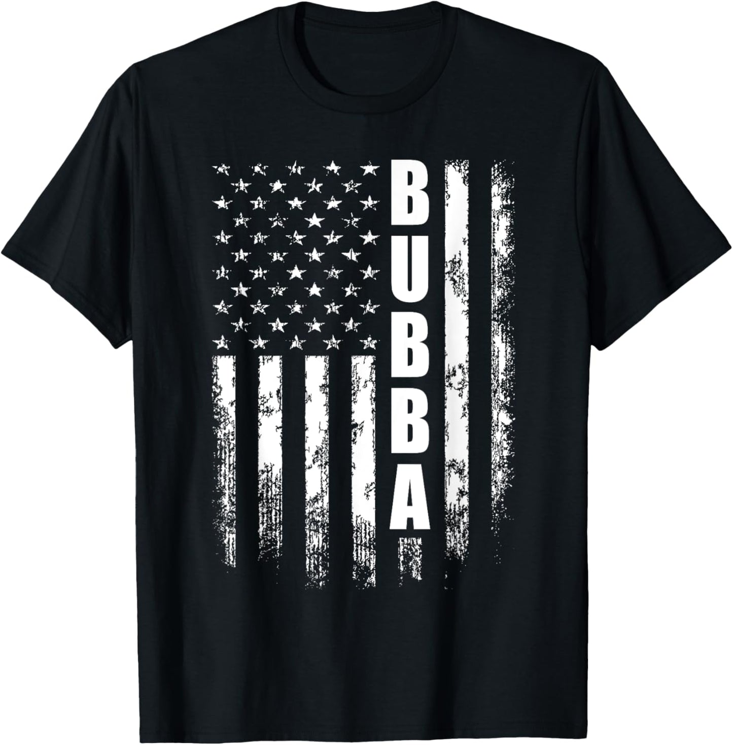 Funny Bubba Father's Day From Son Daughter Grandchildren T-Shirt - T-Shirt | Black