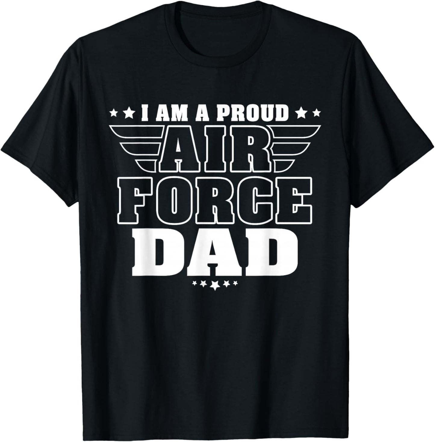 Ich Bin EIN Stolzer Vater Einer Luftwaffe Soldiers T-Shirt - T-Shirt | Black