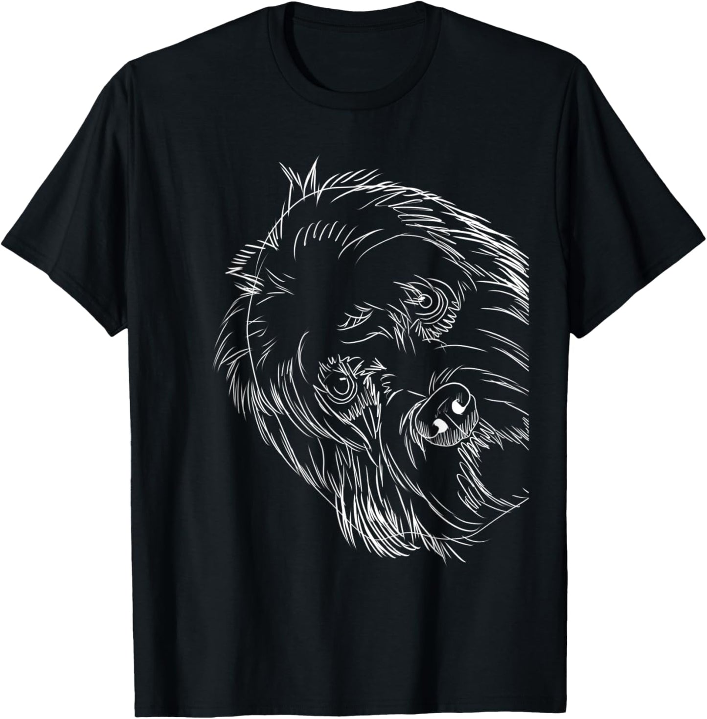 Funny Dog Dandie Dinmont Terrier Women Kids T-Shirt - T-Shirt | Black