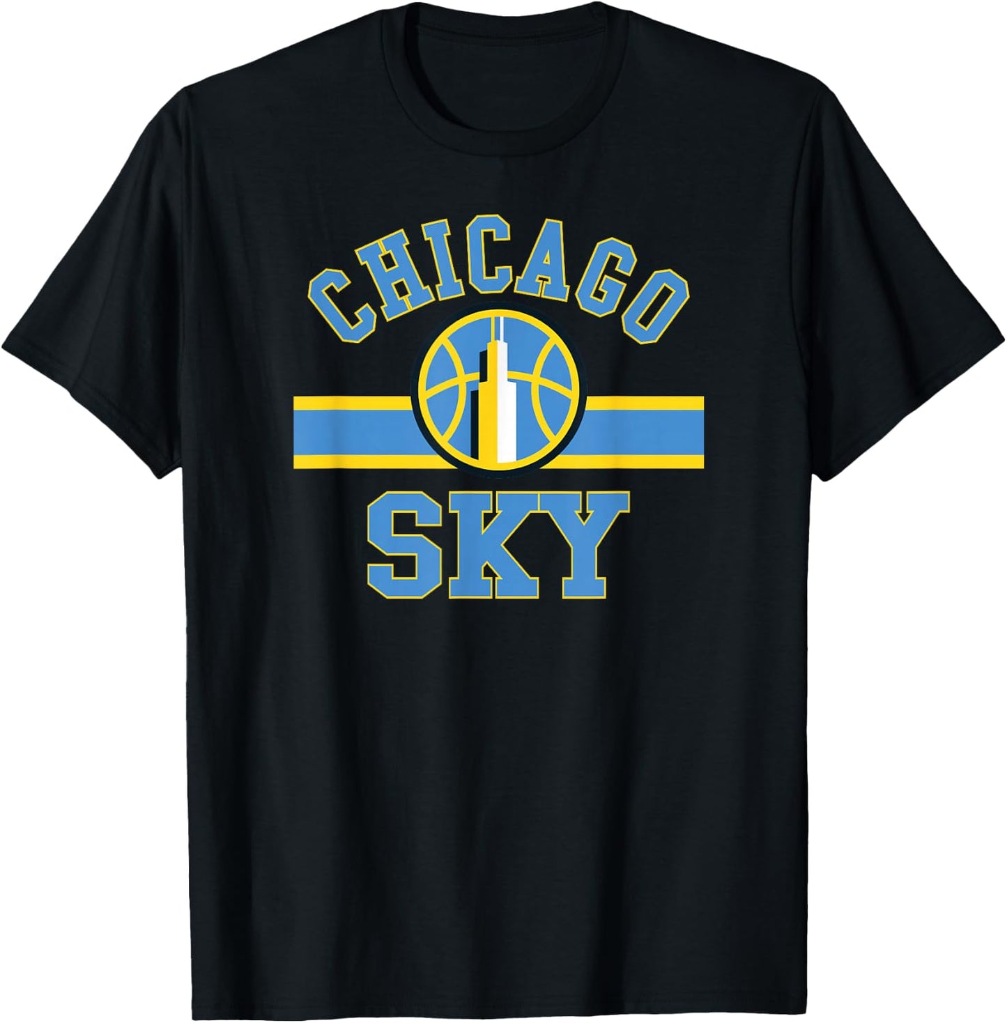 WNBA Chicago Sky Downtown T-Shirt - T-Shirt | Black