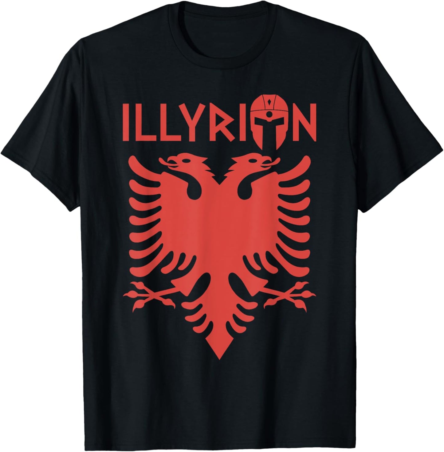 Illyrians Albania Albania Shqipëria Tirana Albanians T-Shirt - T-Shirt | Black