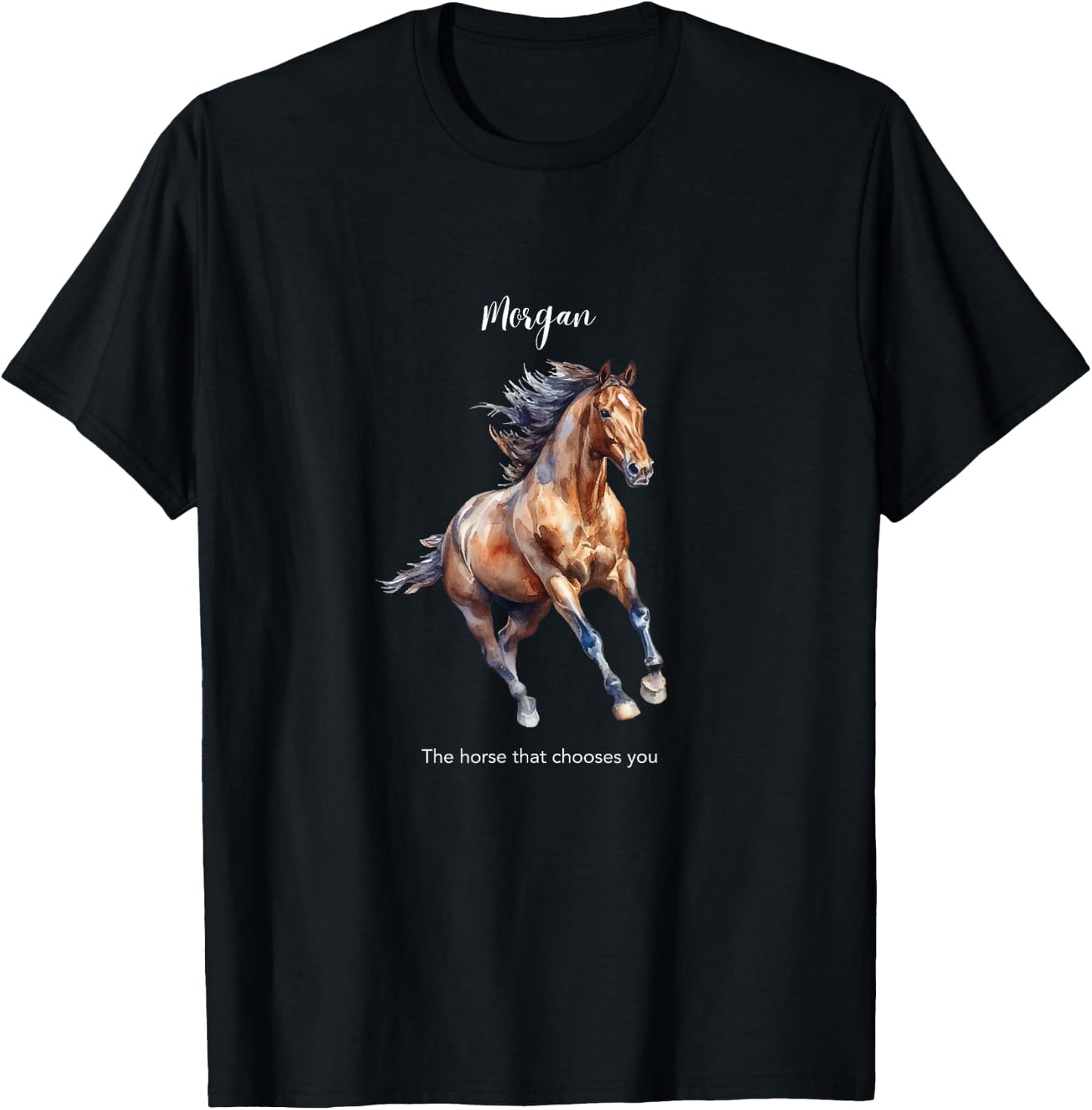 Morgan Horse T-Shirt - T-Shirt | Black