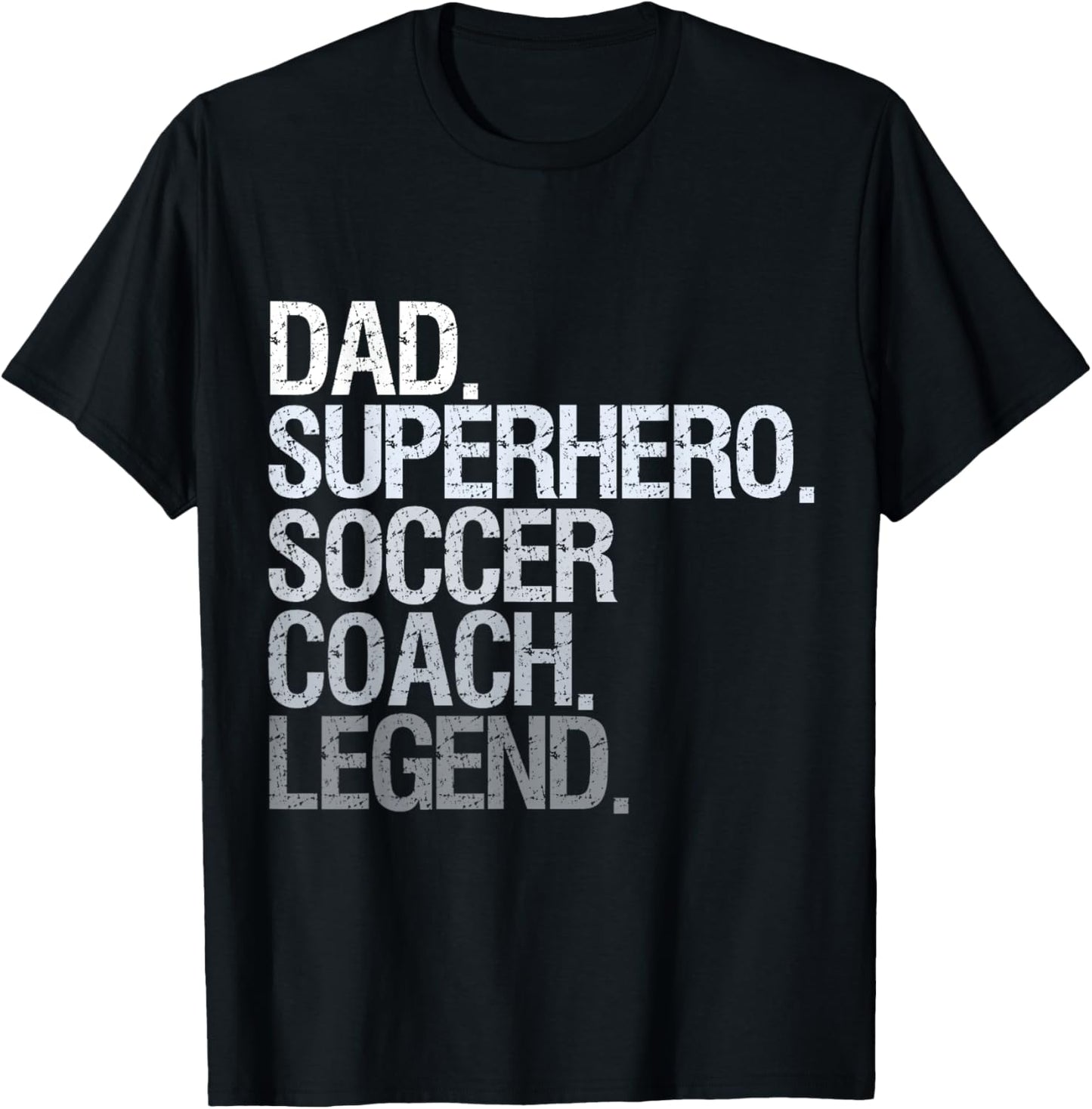 Soccer Coach dad T-Shirt - T-Shirt | Black