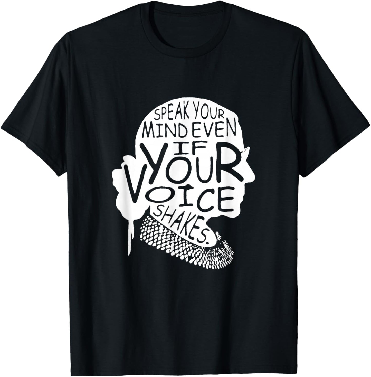 RBG Ruth Bader Ginsburg Feminist Political Gift Small T-Shirt - T-Shirt | Black