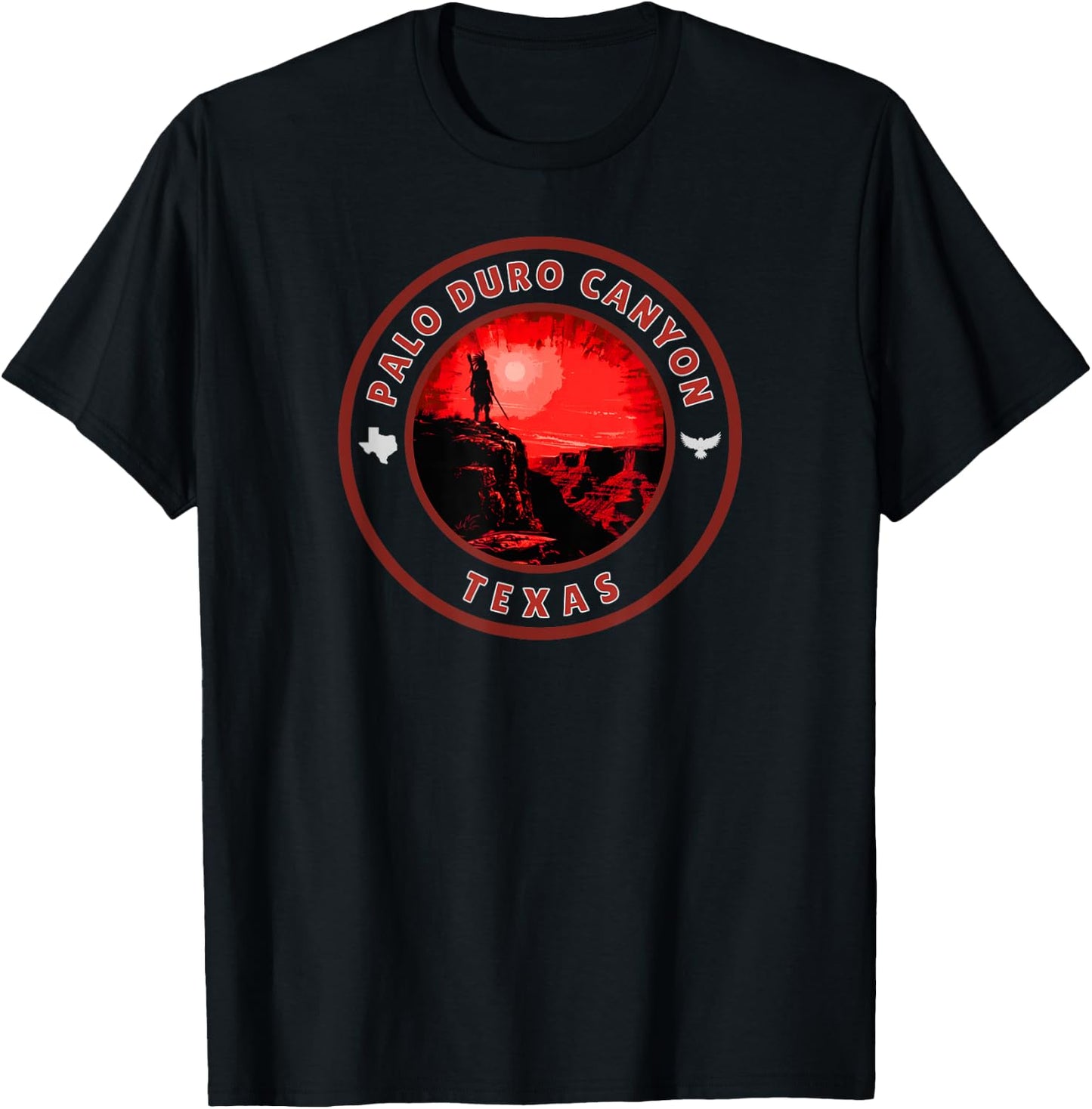 Palo Duro Canyon Texas T-Shirt - T-Shirt | Black