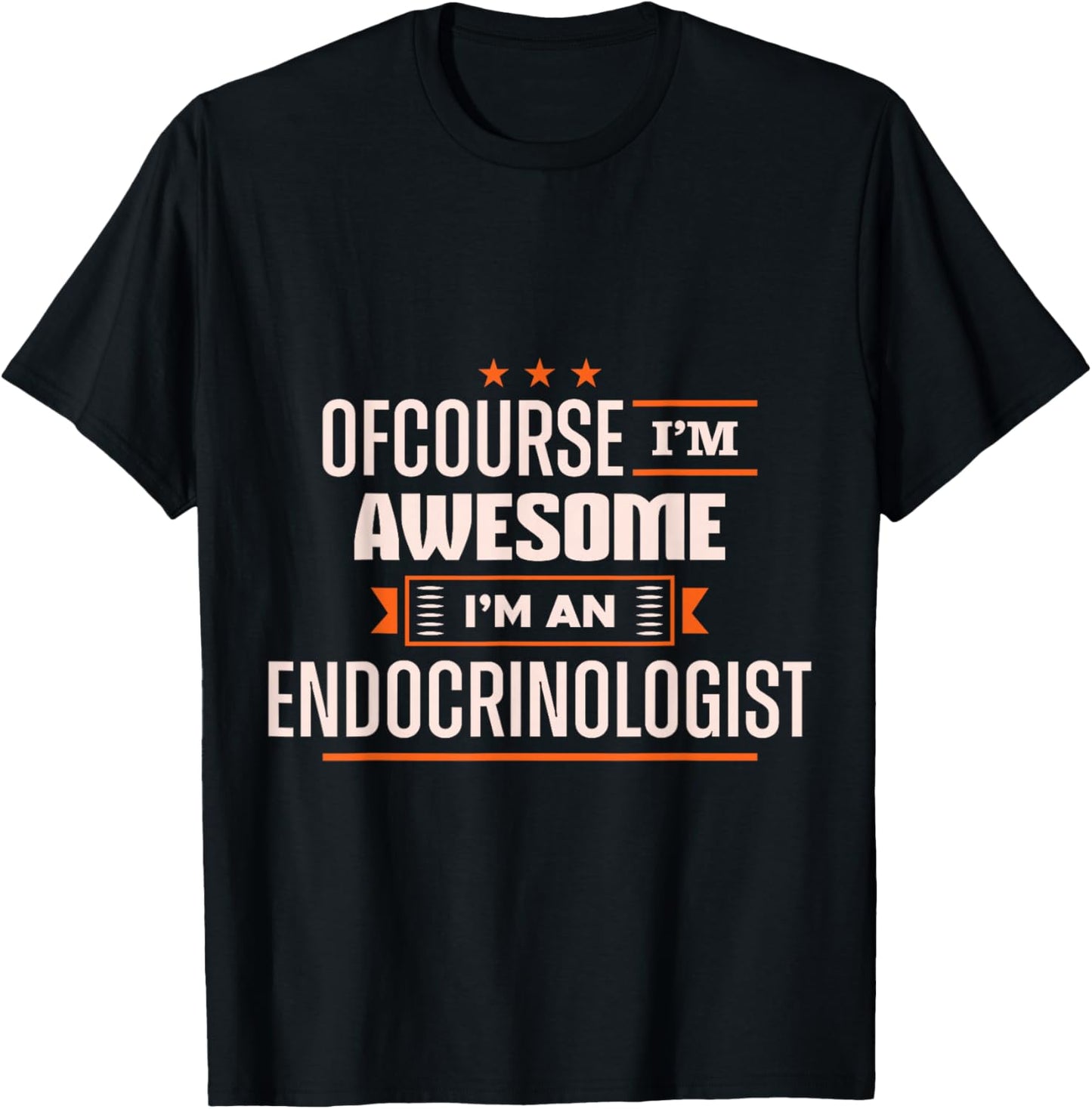 Endocrinology Awesome Endocrinologist Apparel T-Shirt - T-Shirt | Black