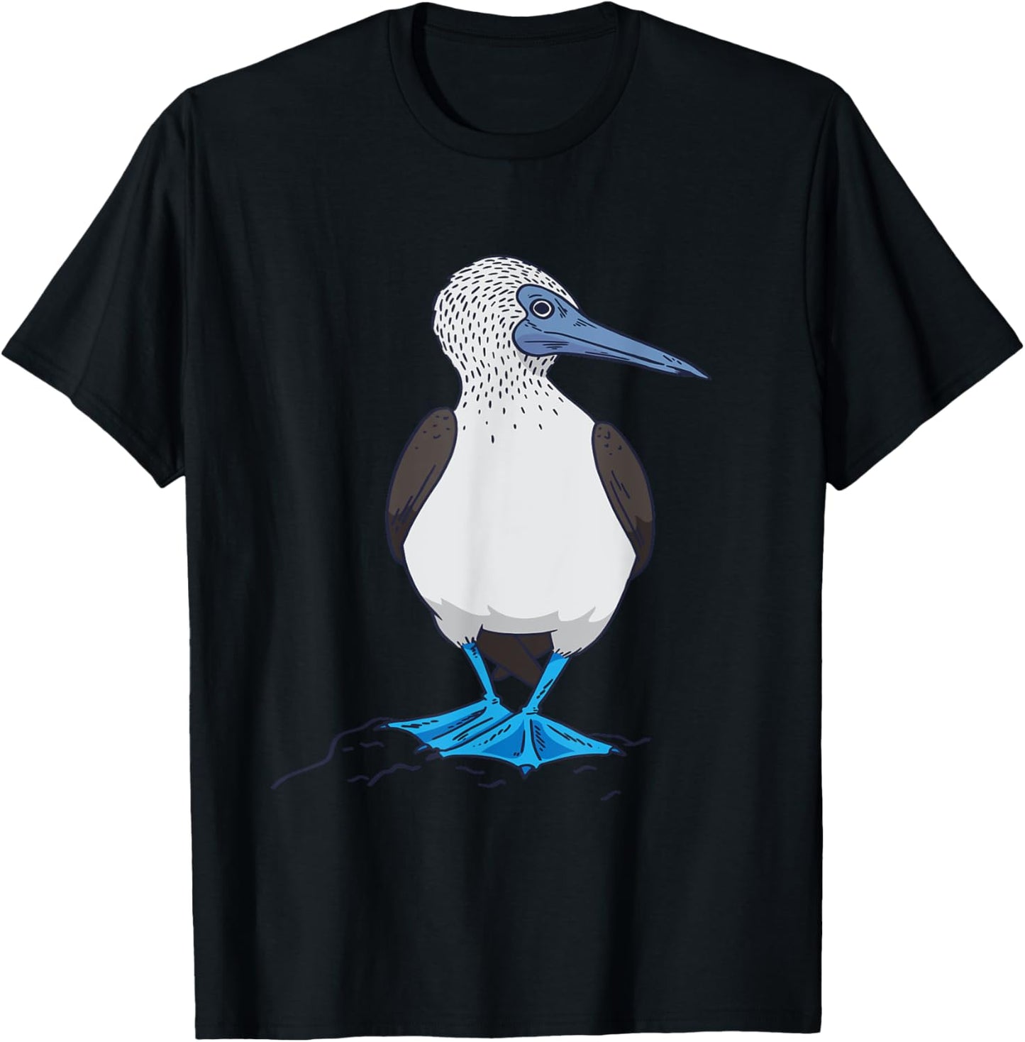Blue-footed boobies sea bird tropical sea bird boobies T-Shirt - T-Shirt | Black
