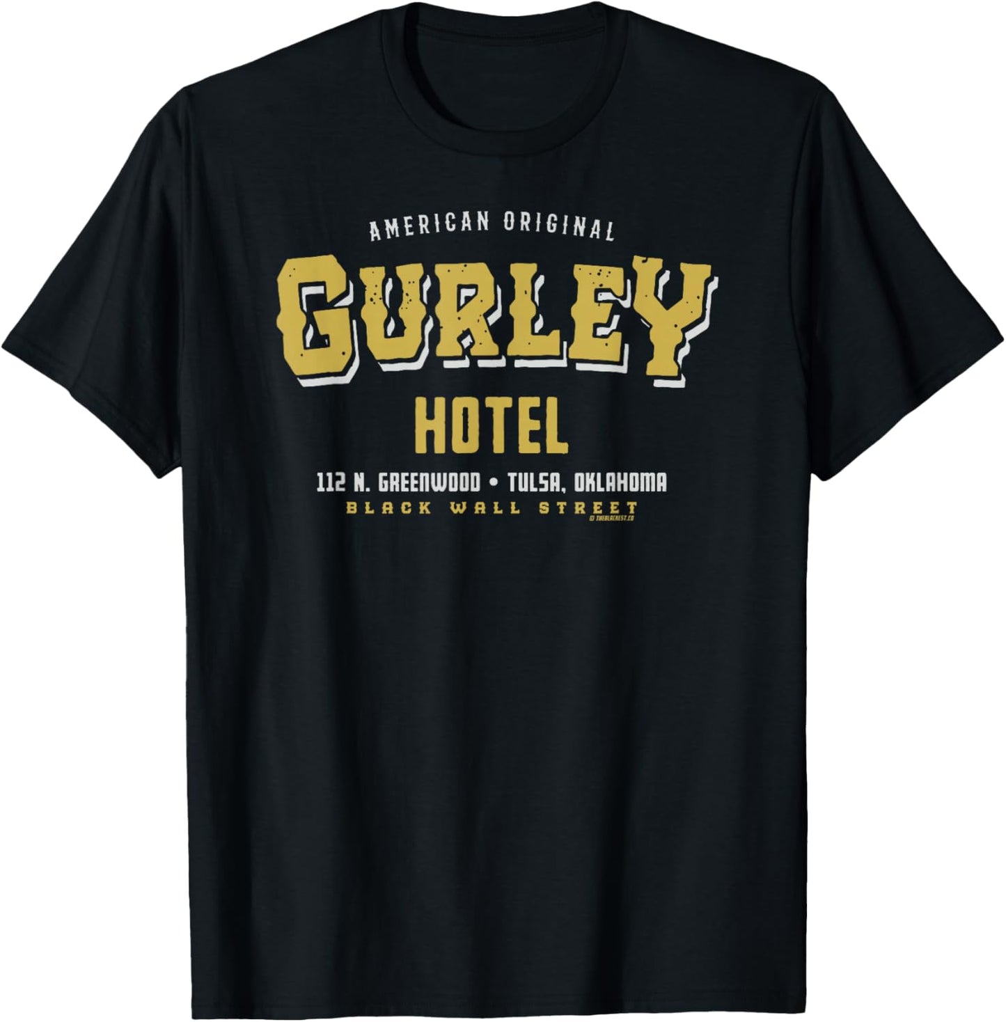O. W. Gurley Black Wall Street Vintage Black History T-Shirt - T-Shirt | Black