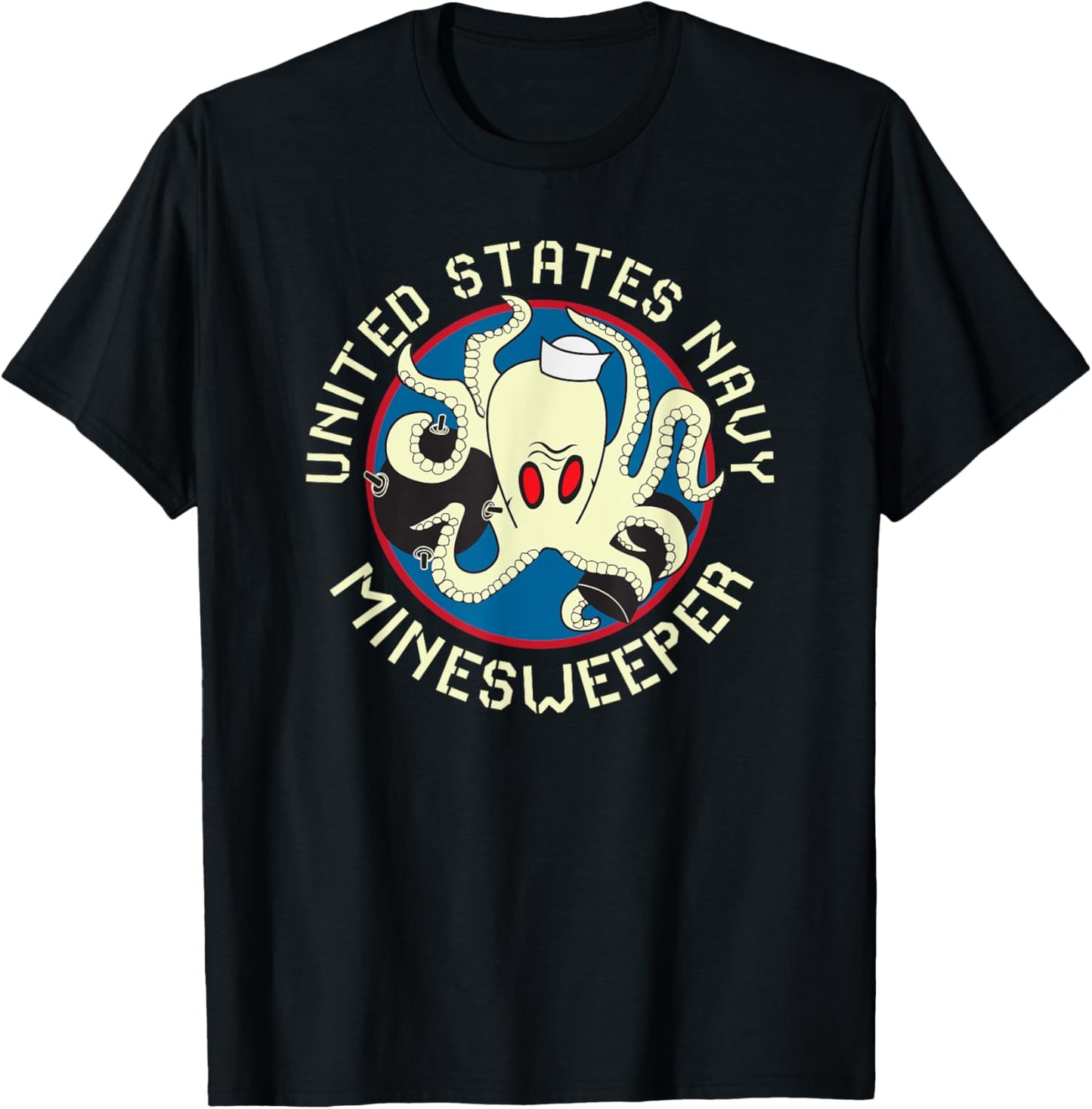 United States Navy Minesweeper T-Shirt - T-Shirt | Black