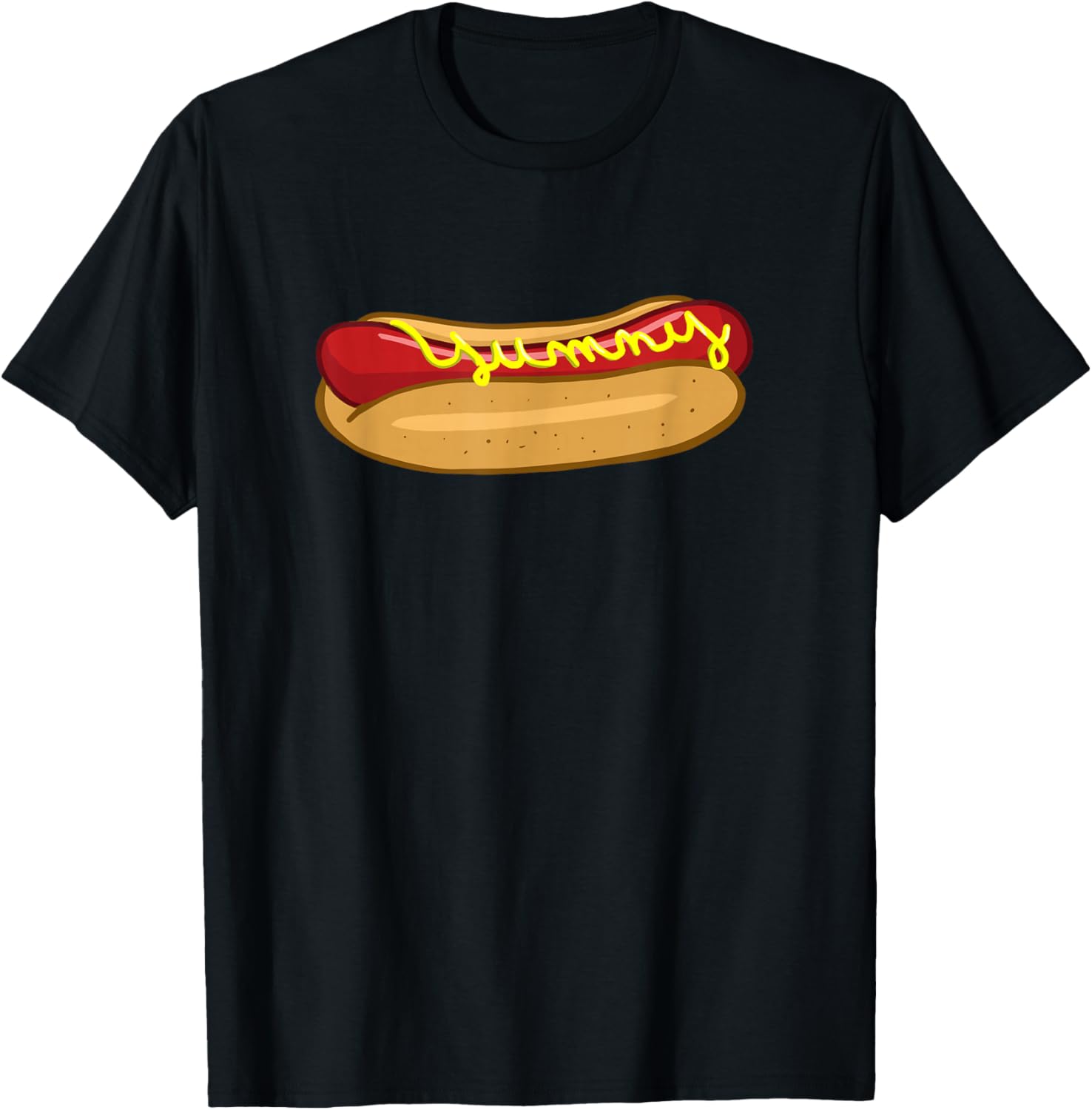 Hot Dog Funny Hot Dog Lover T-Shirt - T-Shirt | Black