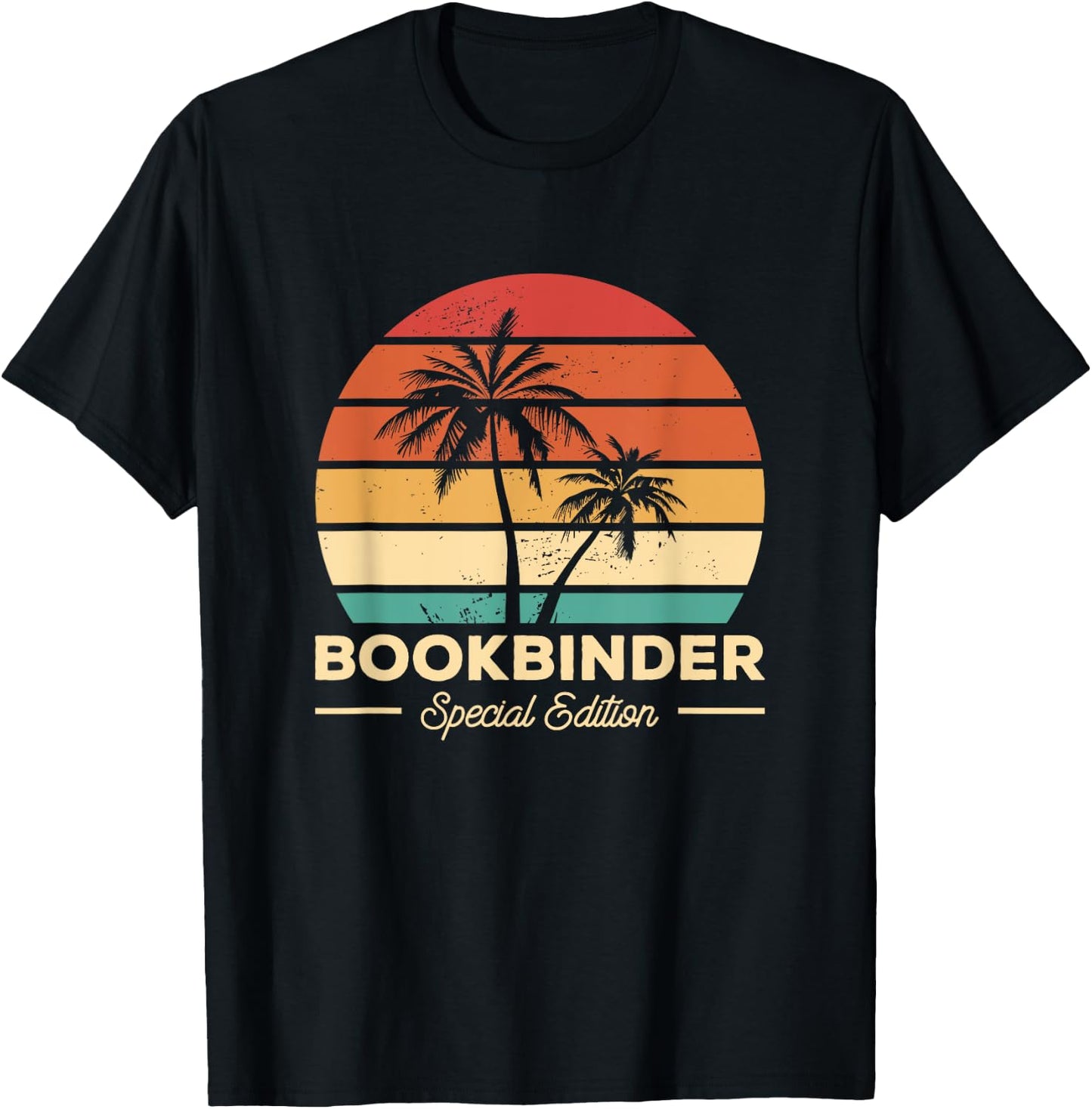 Vintage Bookbinder Bookbinding T-Shirt - T-Shirt | Black